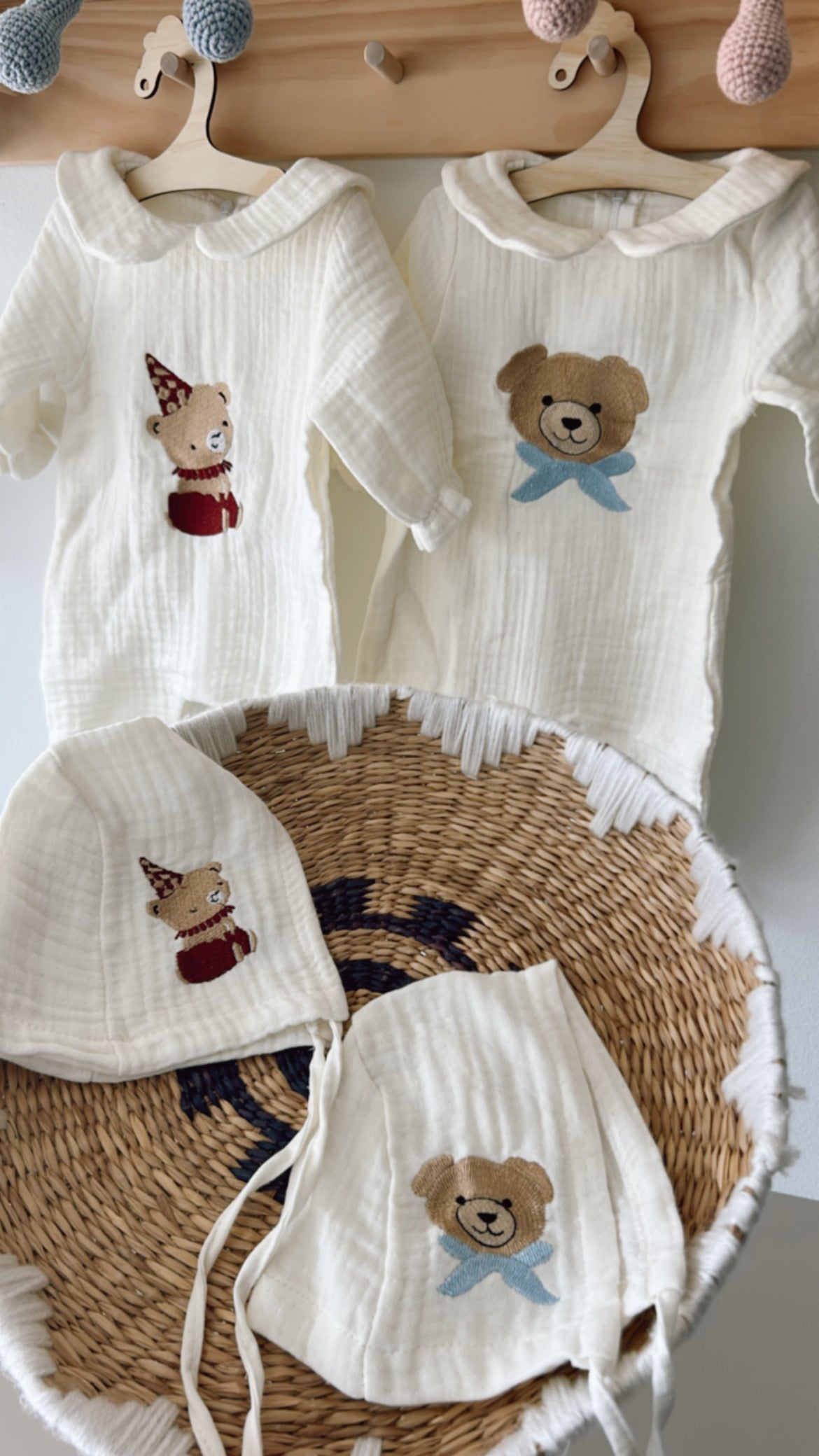 Muslin 2 Piece Cute Baby Set