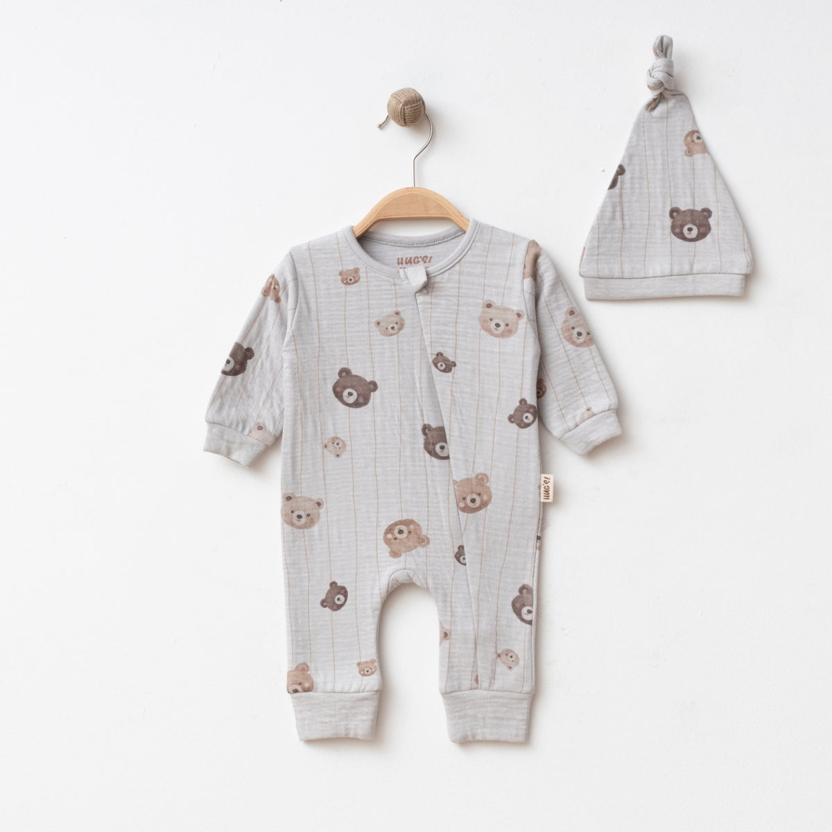 Baby Boy Quilted Jacket Set | Padded Outfit for Cooler Days