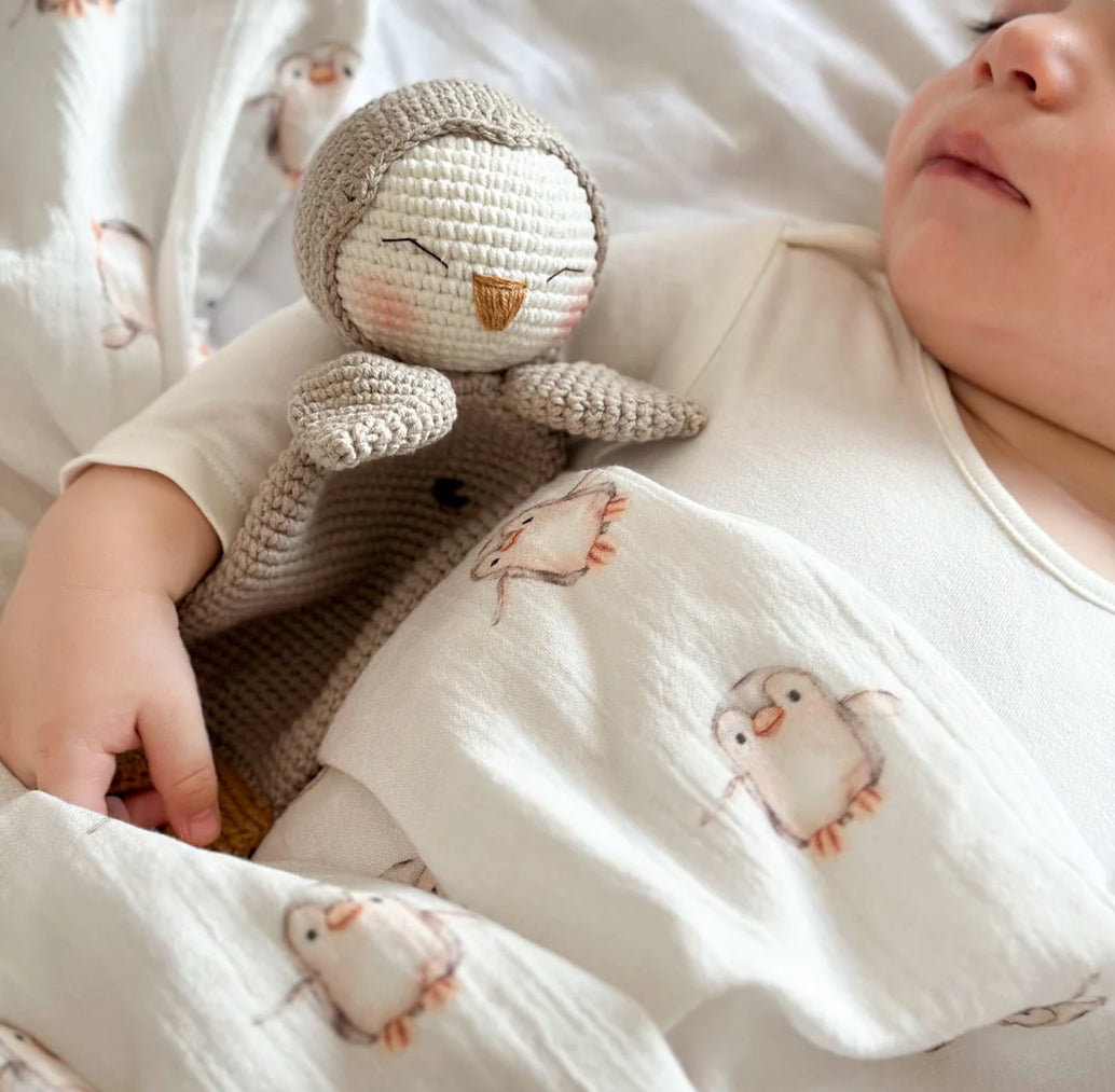 Muslin Cotton Baby Body Suits, Bear Muslin Bodysuit, Bunny Muslin Bodysuit, Penguin Muslin Bodysuit