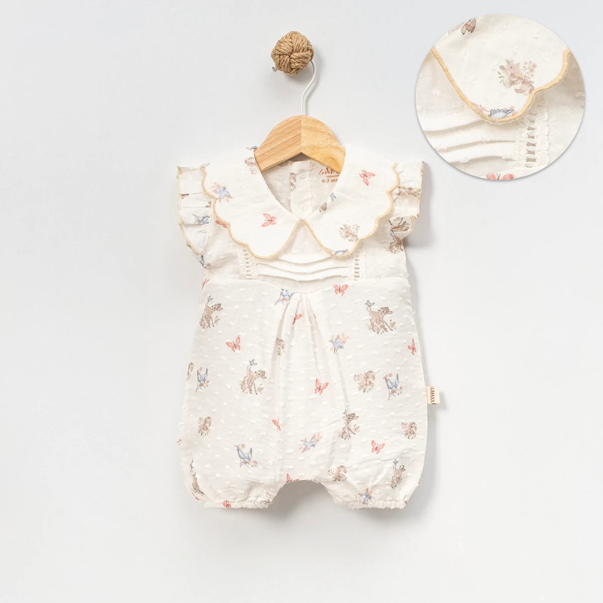 Baby Girl Printed Outfit Set | Fun Patterned Bodysuit & Coordinated Trousers