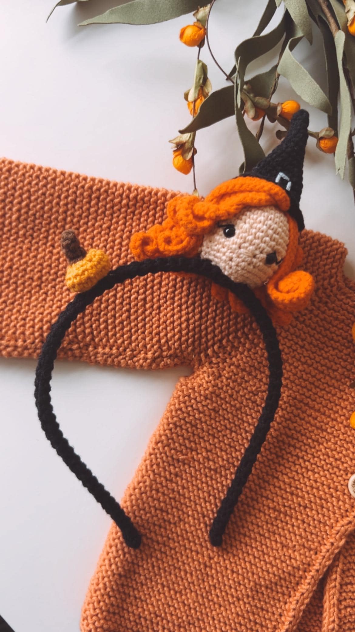 Halloween Head Band for Kids, Halloween Witch Hair Accessories, Witch Hair Band