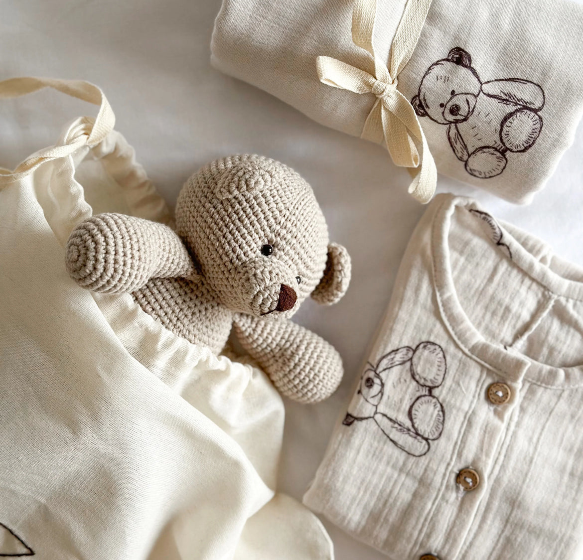 Muslin Cotton Baby Body Suits, Bear Muslin Bodysuit, Bunny Muslin Bodysuit, Penguin Muslin Bodysuit