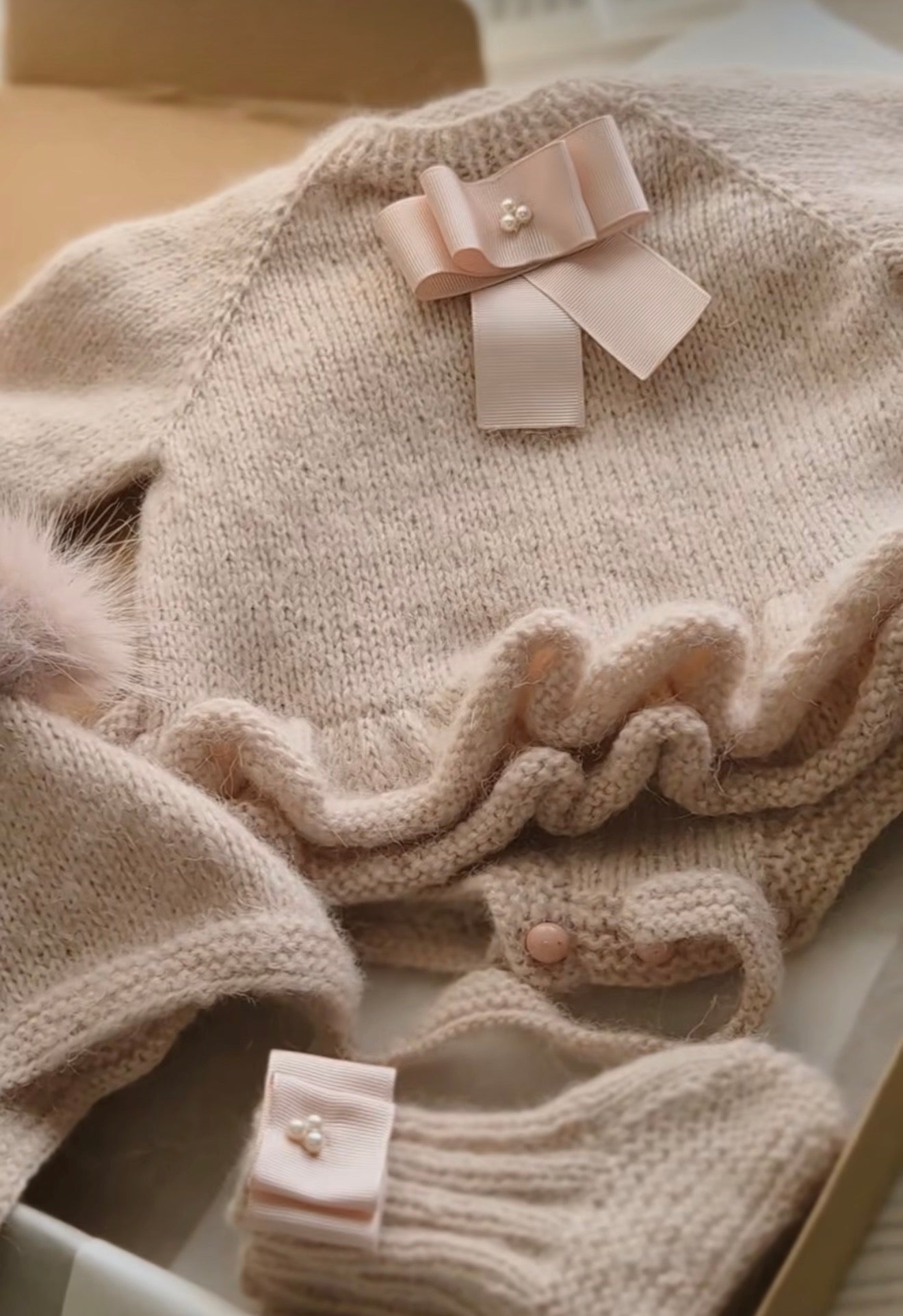 Handknit Parisian Lady Outfit-Alpaca