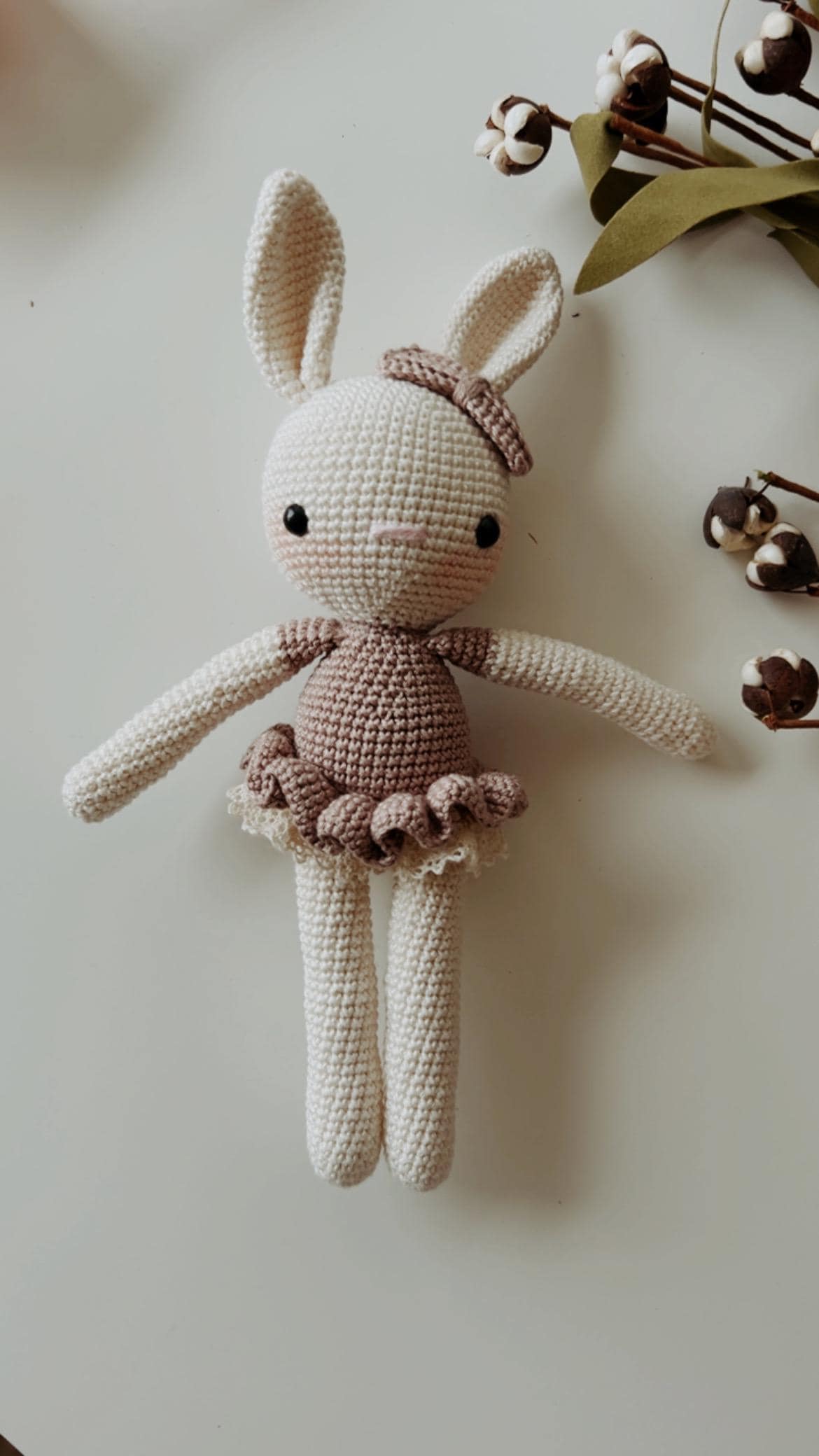 Amigurumi Baby Bunny Doll, Bunny Doll For Girls