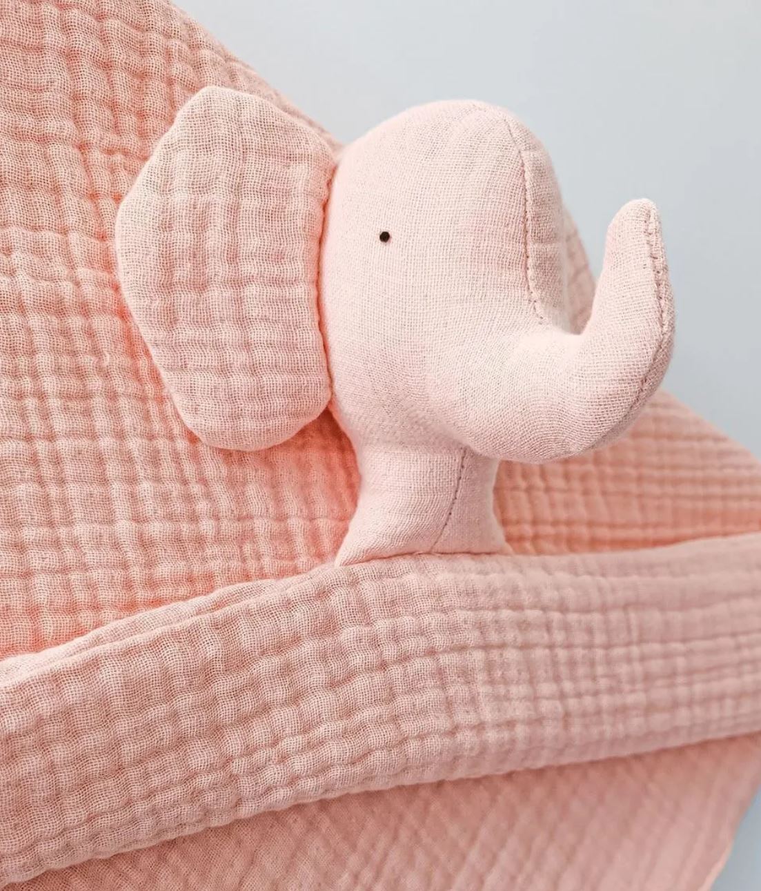 Muslin Lovey Elephant/Unicorn