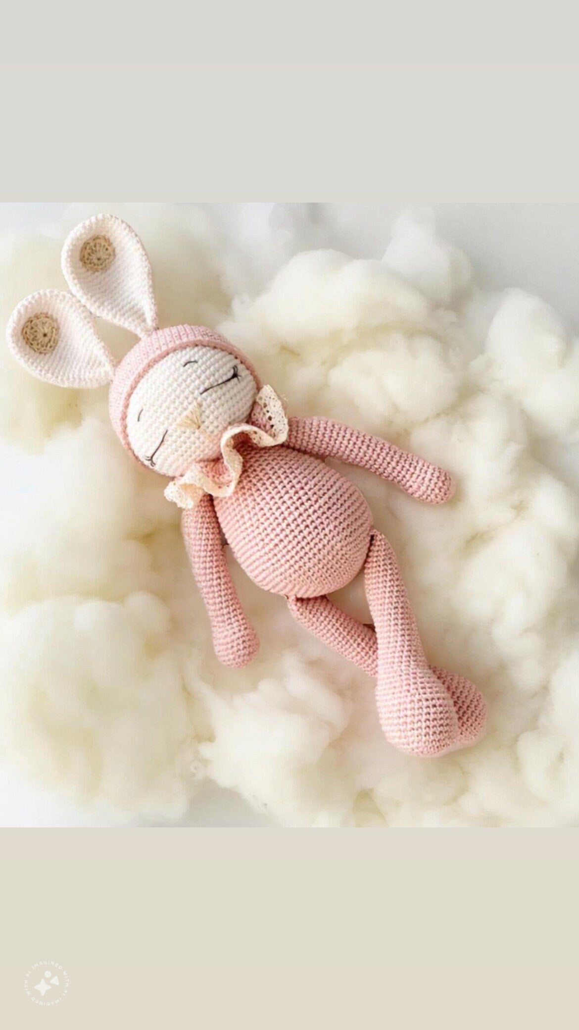 Easter Gift for Kids, Crochet Bunny Doll, Stuffed Soft Bunny Toys, Handmade Toy for Kids, Amigurumi Bunny, Toddler Birthday Gift