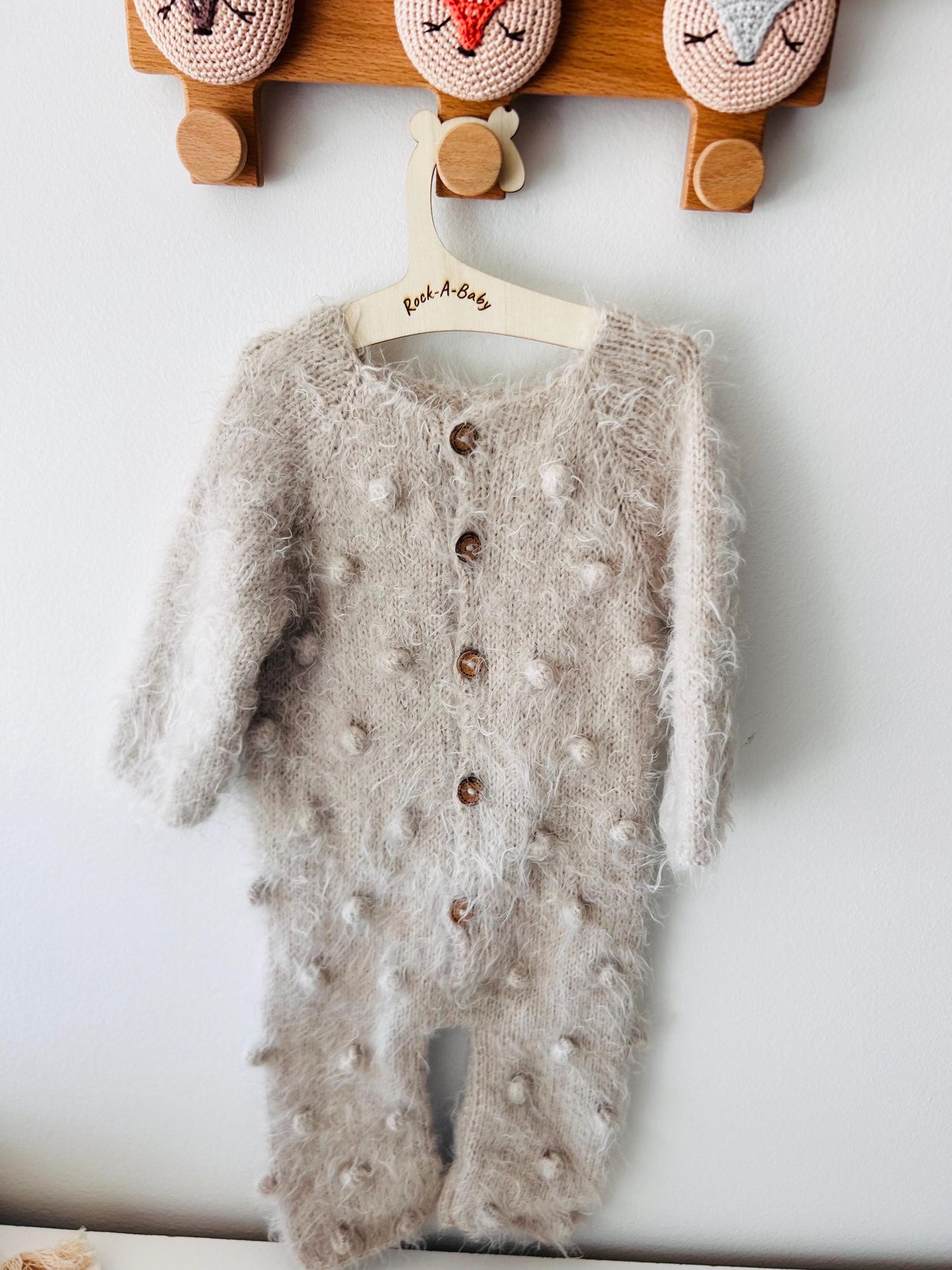 Gift for Newborn, Soft Baby Romper, Baby First Photo Shooting Props
