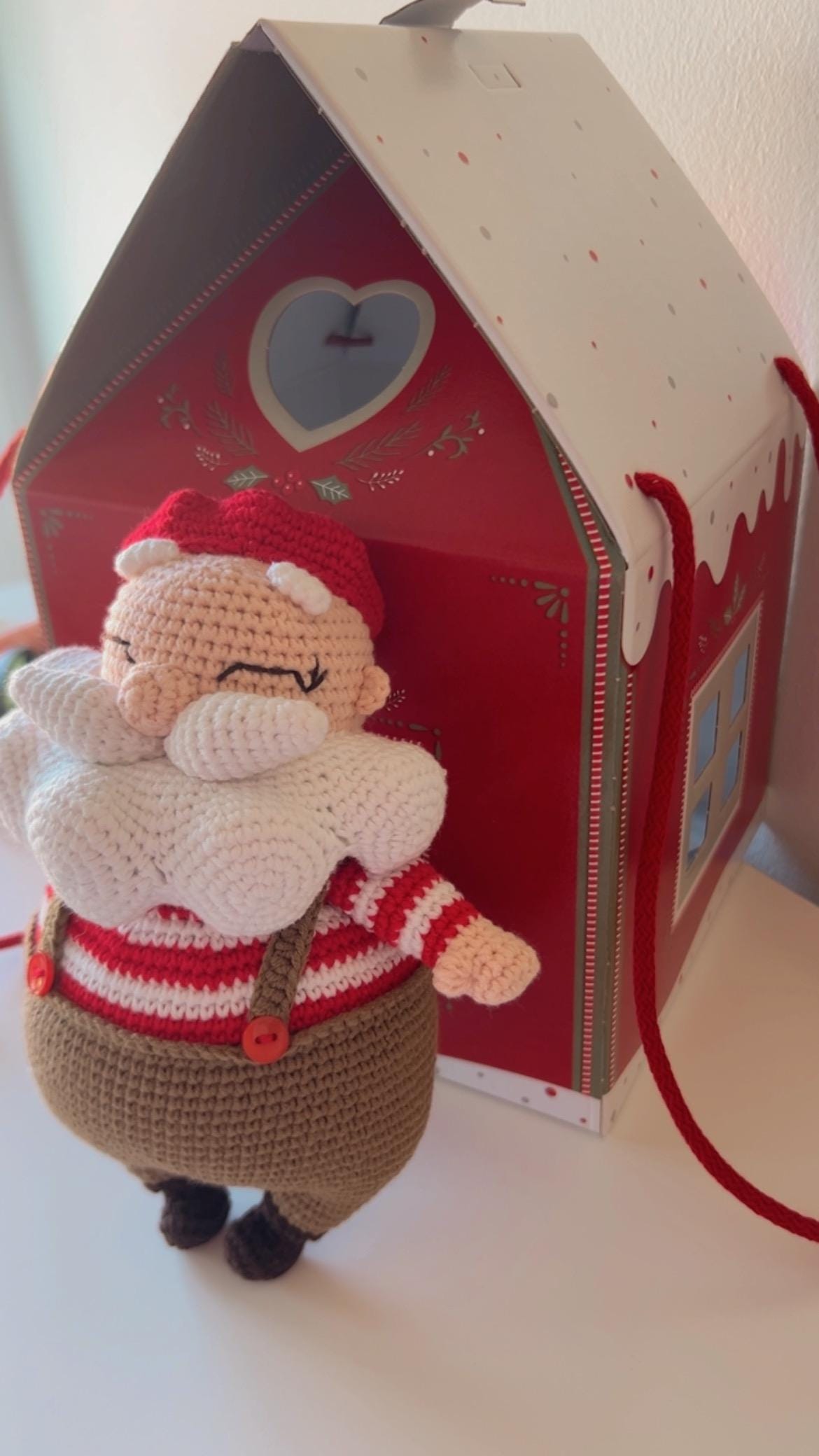 Crochet Santa Clause, Italian Santa, Christmas Gift,