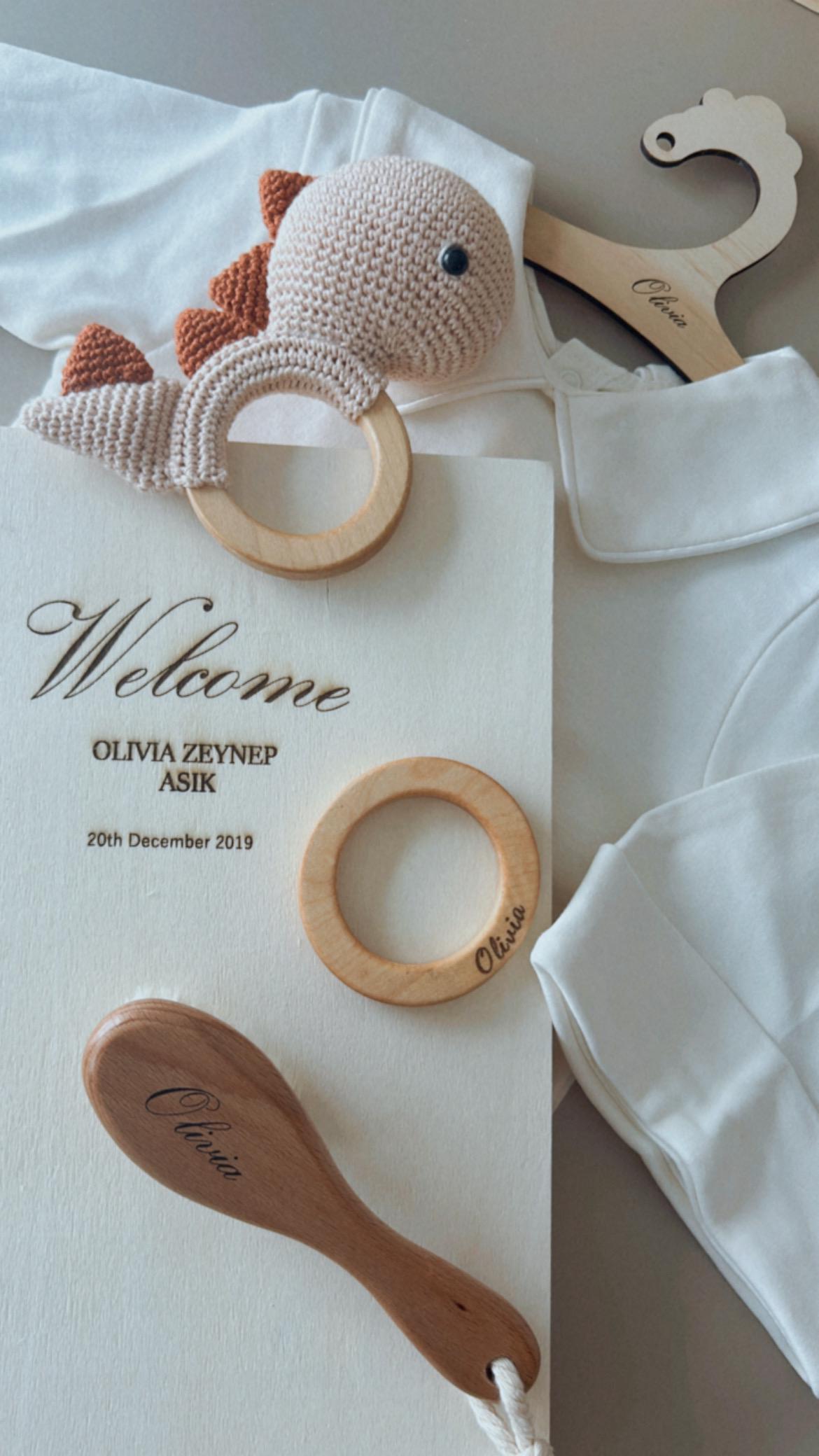 Personalized Baby Gift Box, Customized Baby Keepsake Box, Baby Boy Gift Set