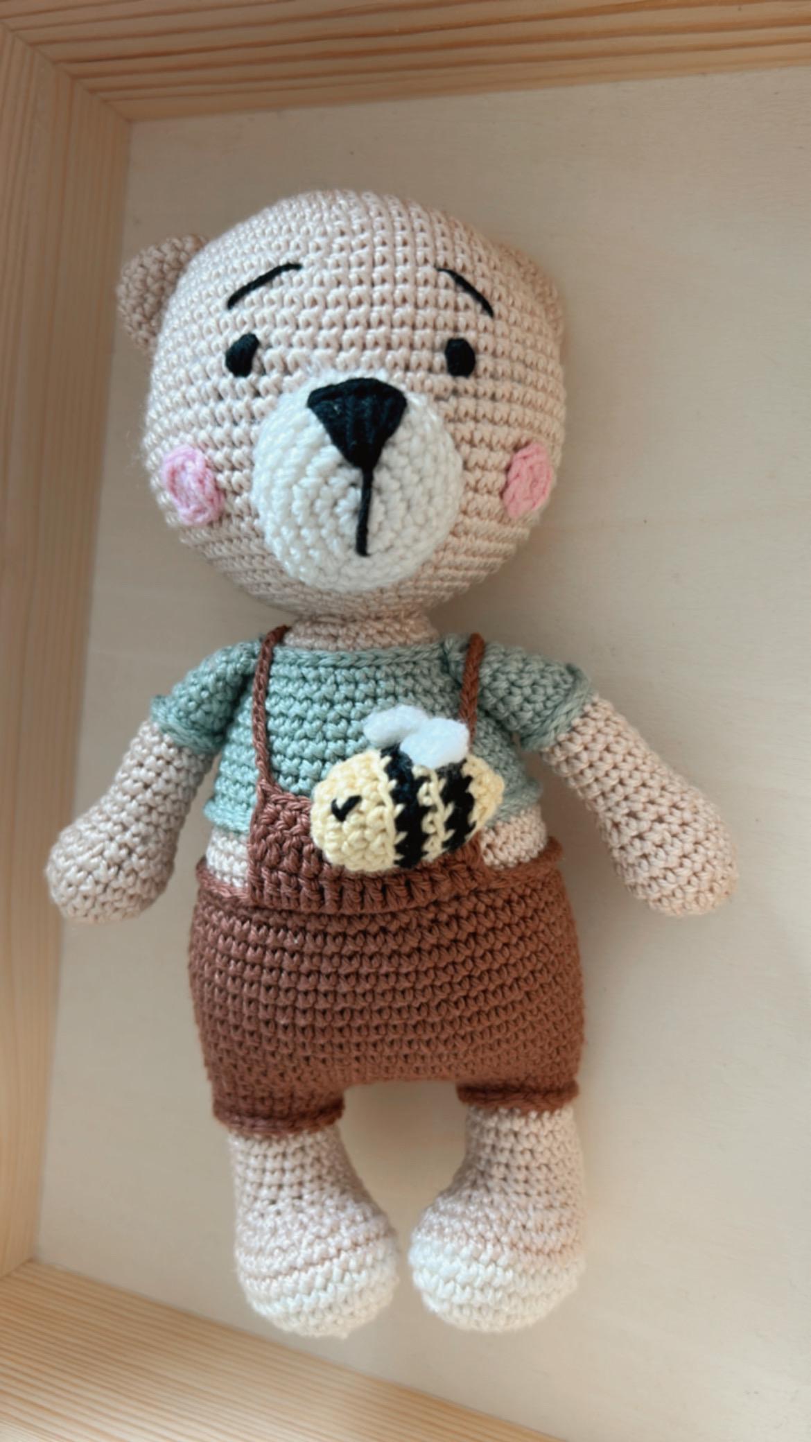 Personalized Baby Gift Box, Customized Baby Keepsake Box, Bear Themed Gift Set