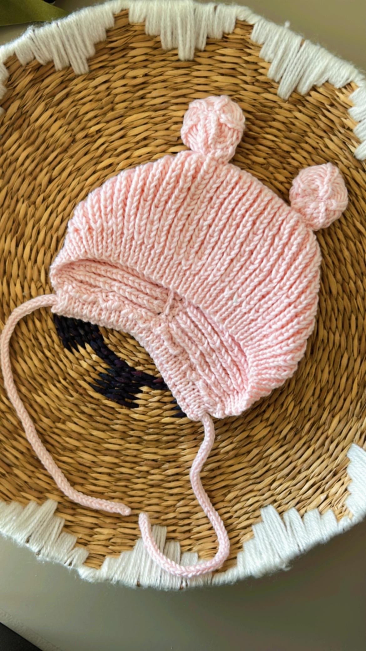 Handknitted Baby Clothing, Handmade Vintage Style Baby Set, Newborn Baby Photo Props, Handknit Outfit