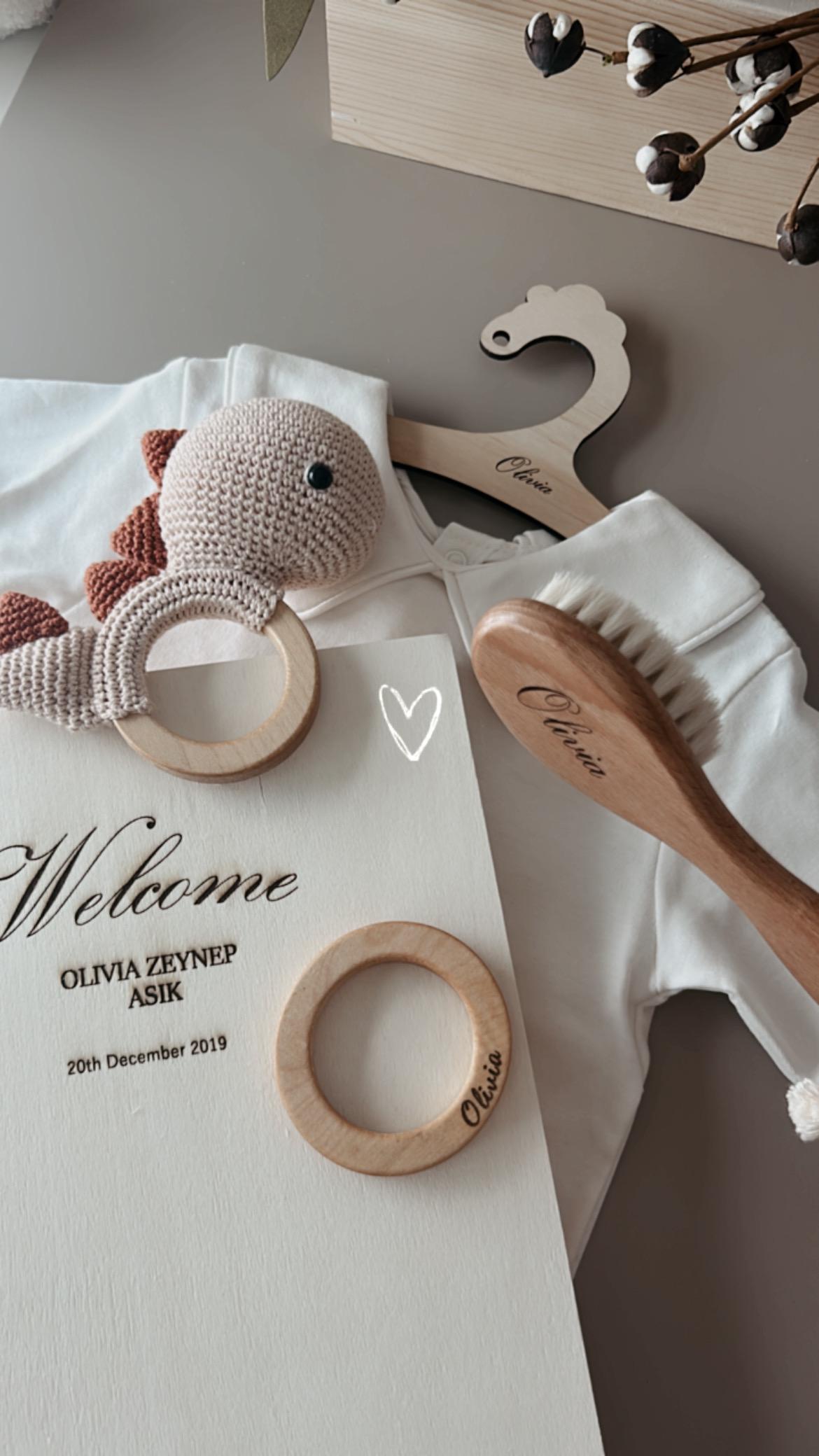 Personalized Baby Gift Box, Customized Baby Keepsake Box, Baby Boy Gift Set