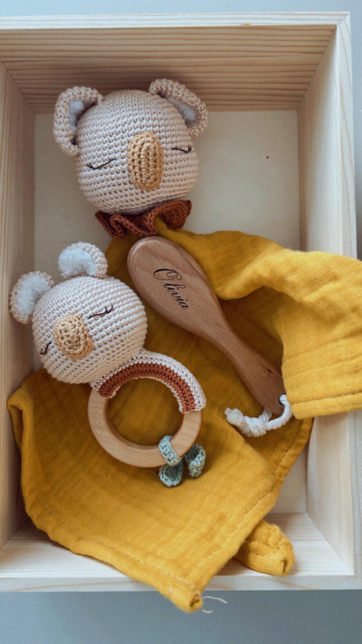 Personalized Baby Gift Box, Customized Baby Keepsake Box, Koala Gift Set