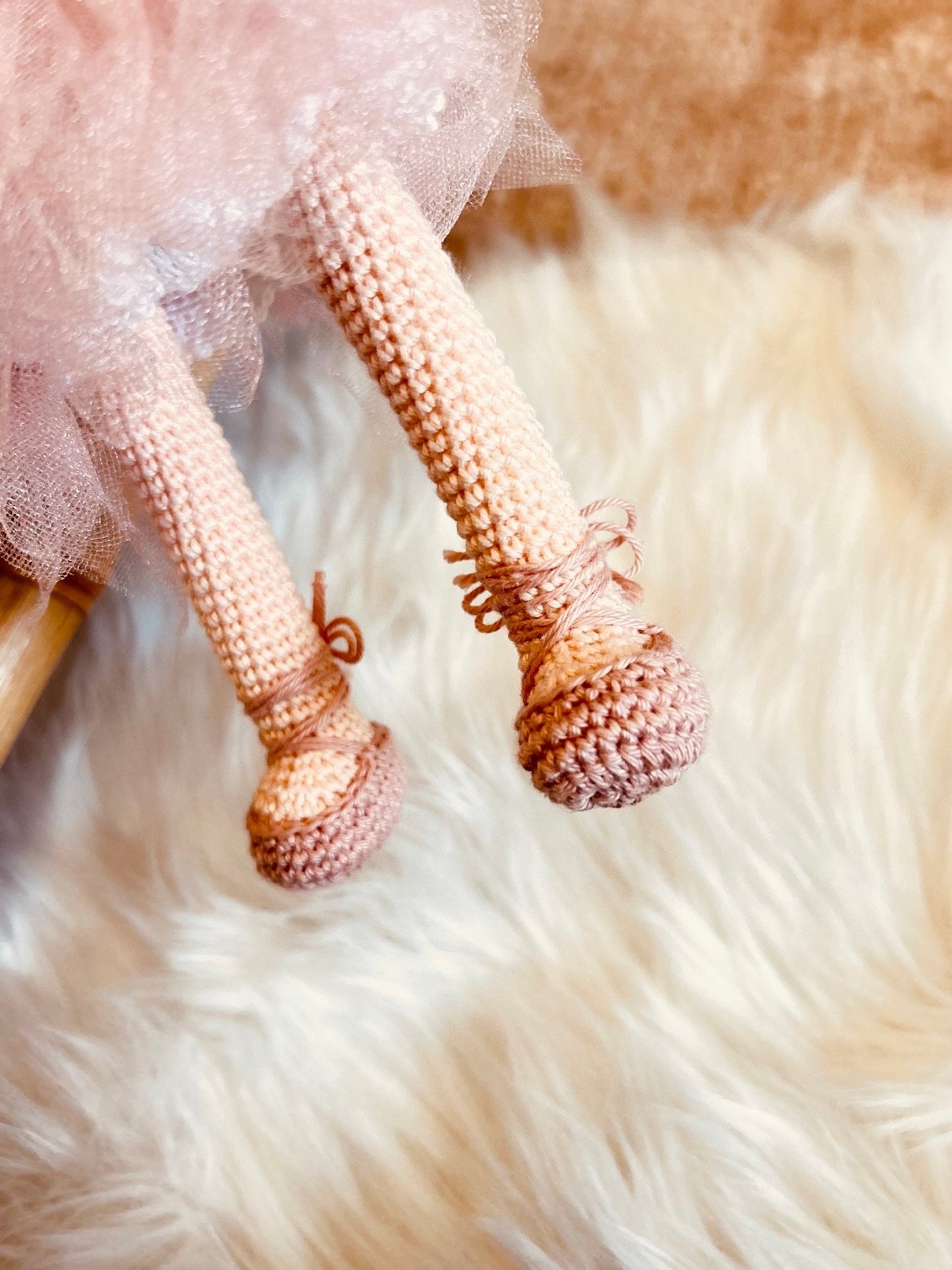 Crochet Ballerina Doll, Amigurumi Ballerina Doll
