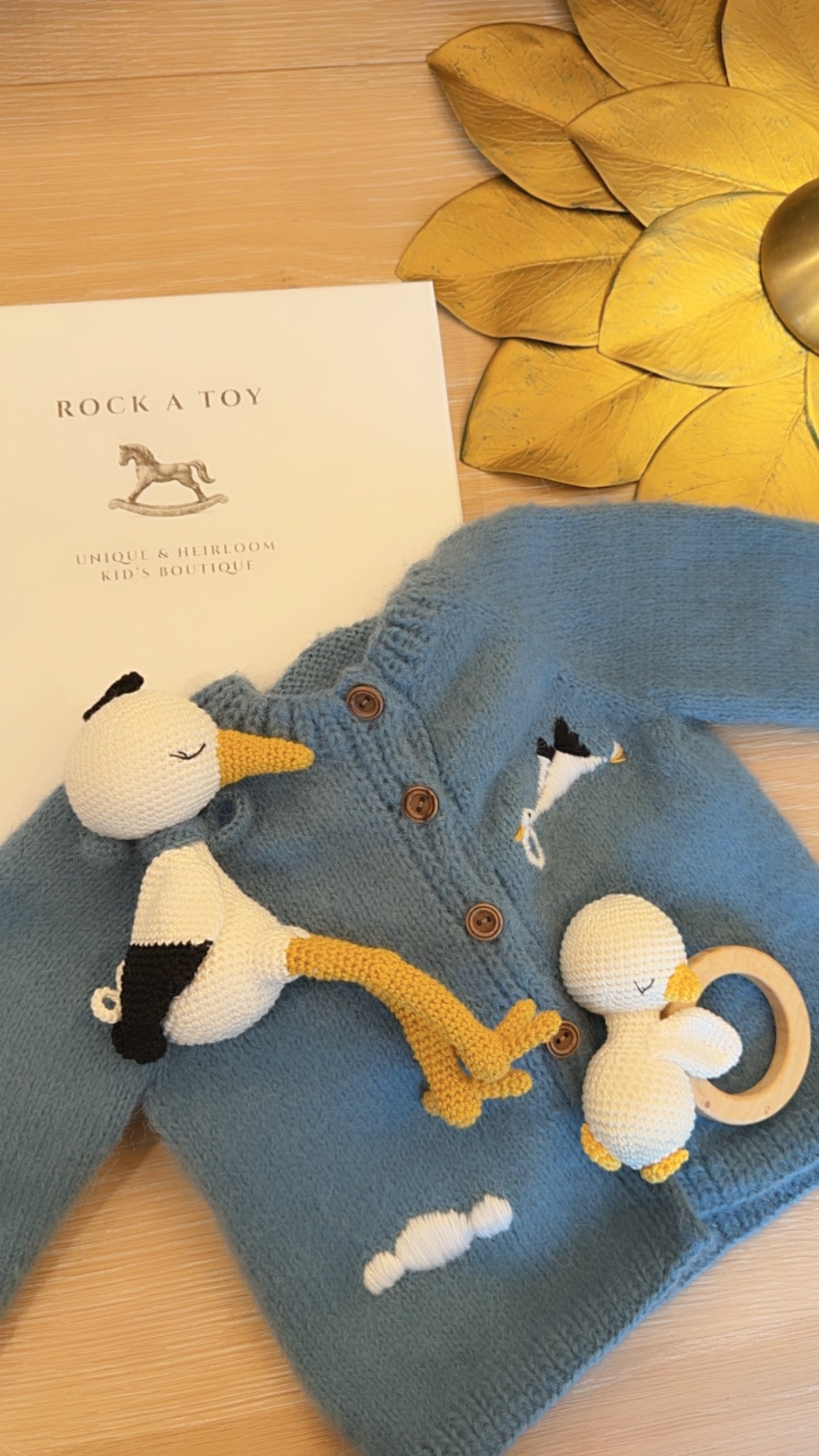 3 Pc Alpaca Heirloom Set- 1 year old