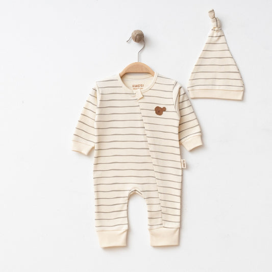 Baby Boy Striped All-in-One Romper | Classic Jumpsuit for Infants