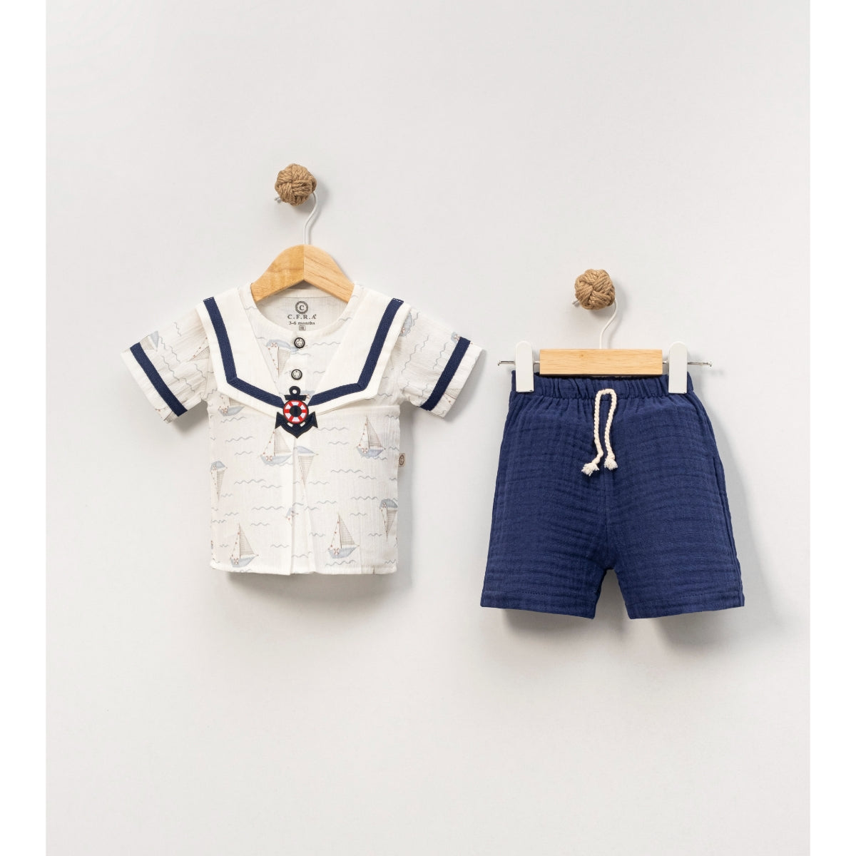Baby Boy Classic Outfit Set | Soft Everyday Essentials for Infants