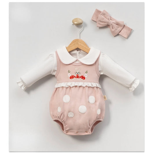 Baby Girl Cosy Manta Set | Soft Wrap-Style Outfit for Infants