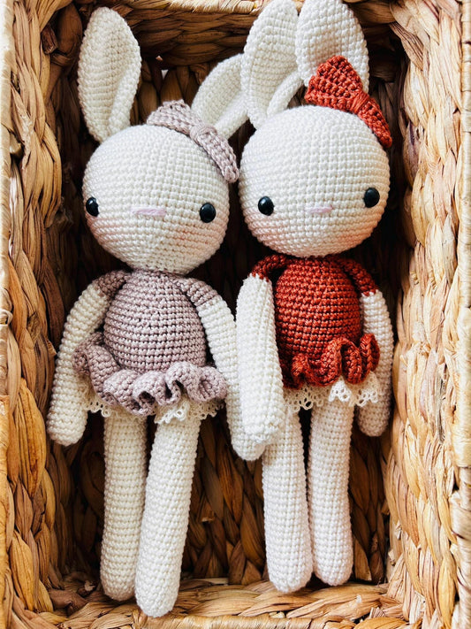 Amigurumi Baby Bunny Doll, Bunny Doll For Girls