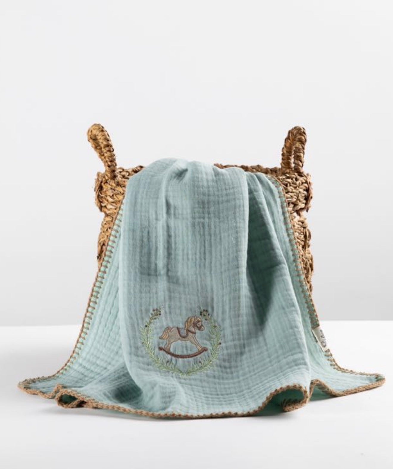 Muslin Blanket 4 Layer and Hand Crafted edges