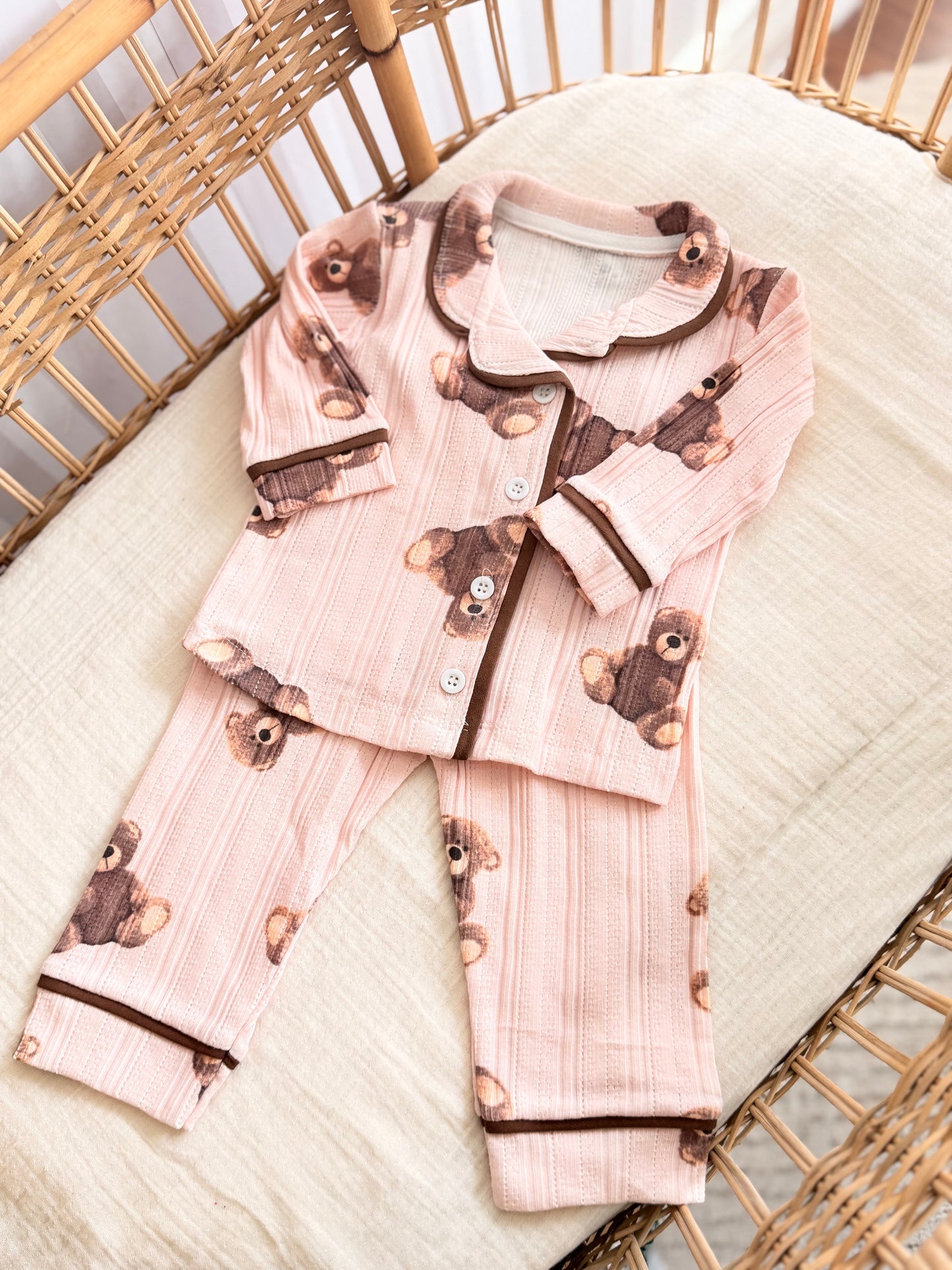 Pink Bear 2 Pc PJ