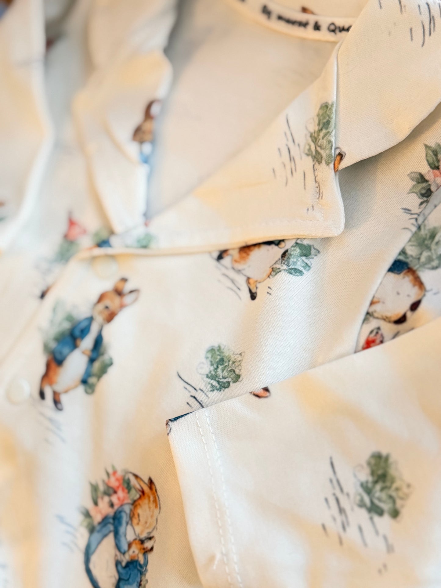 Heirloom Bunny Easter Pajama Set – 2 Piece