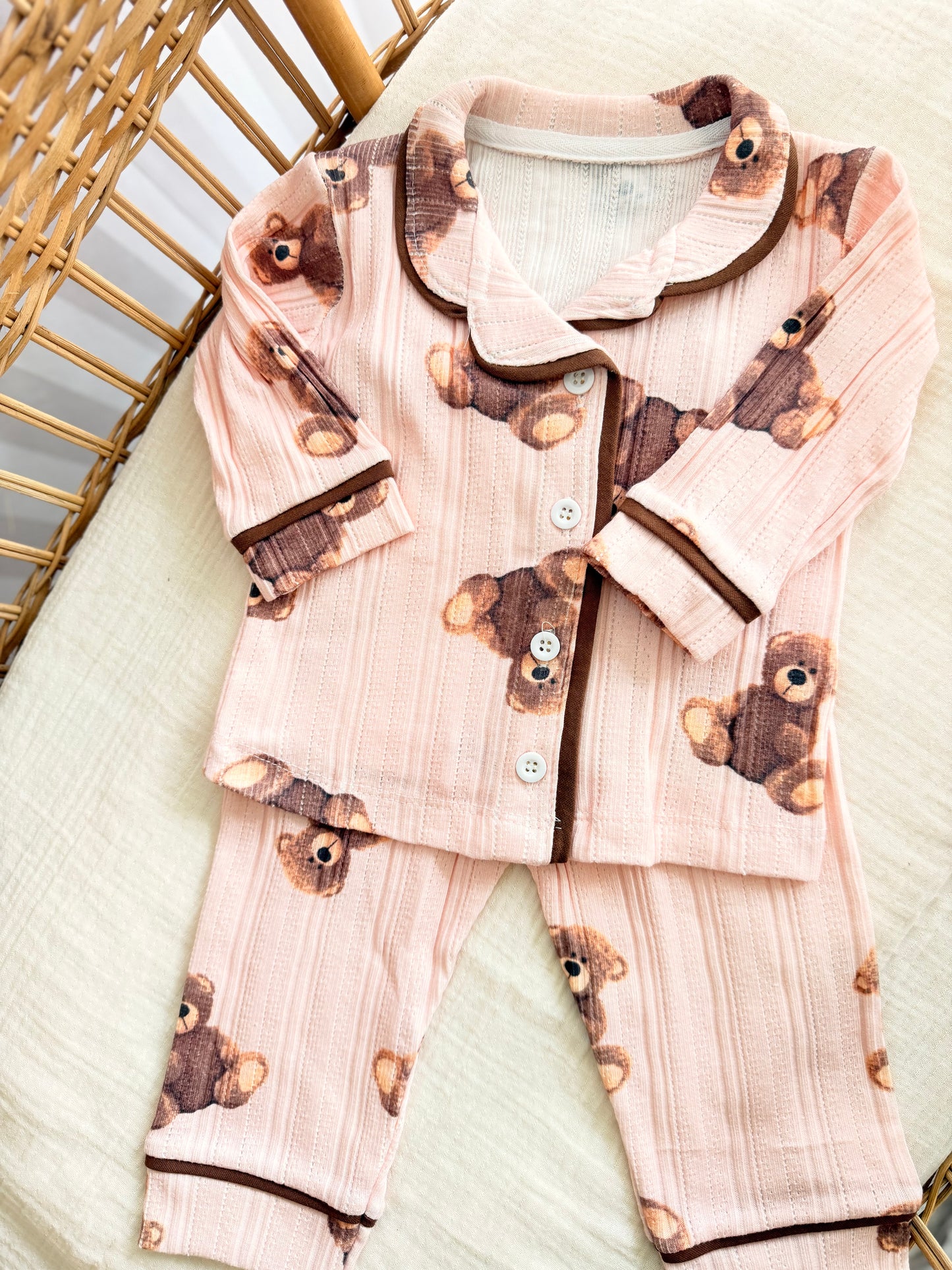 Pink Bear 2 Pc PJ