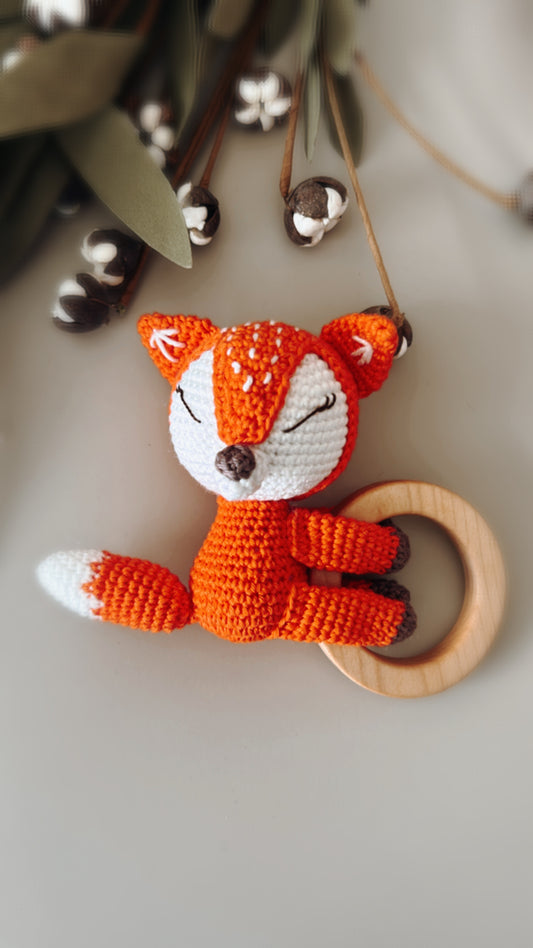 Orange Fox Rattle