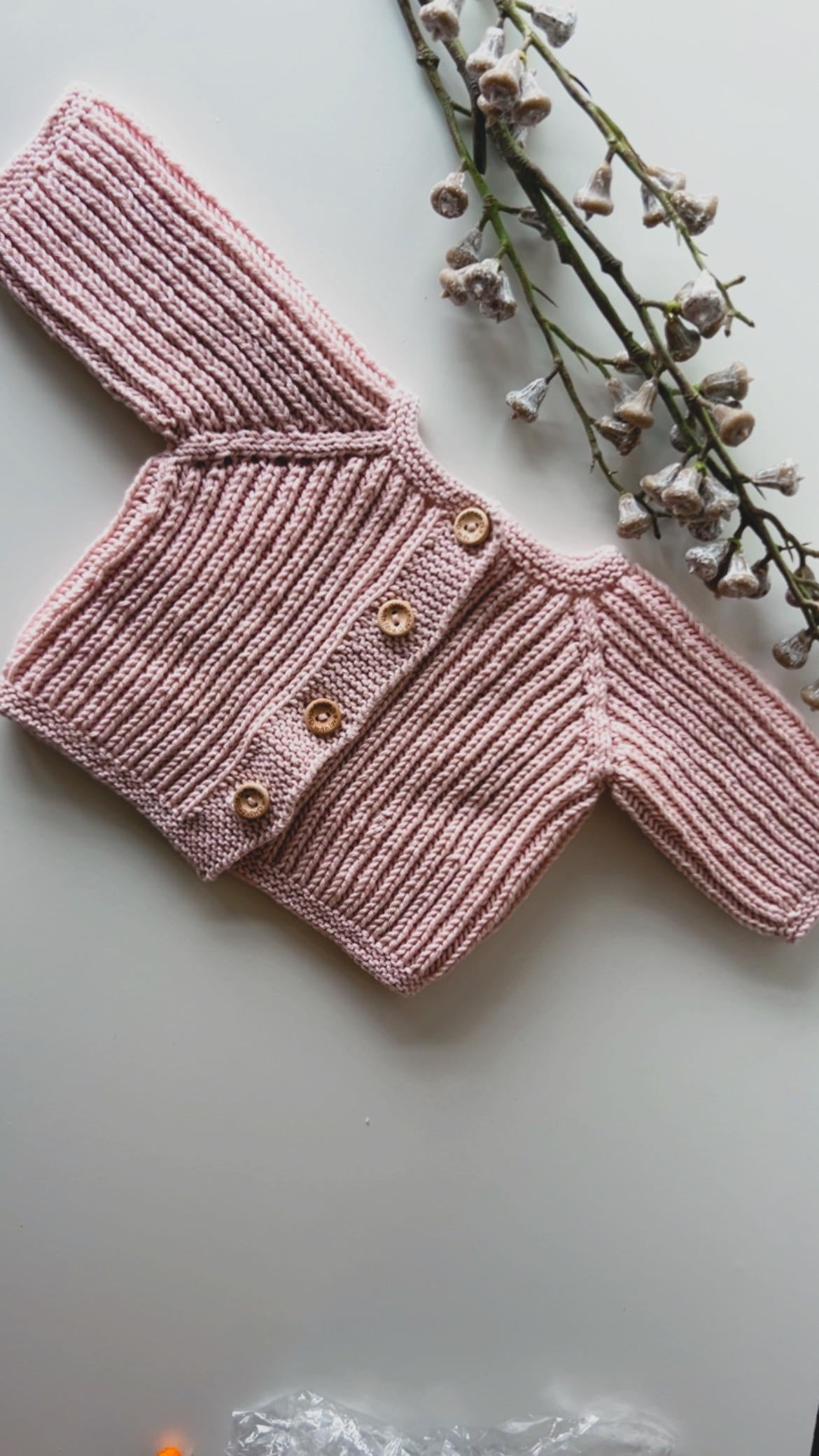 Gift for Newborn, Newborn Baby Sweater with Rattle and Muslin Blanket, Newborn Photography Clothes, Newborn Pink Set