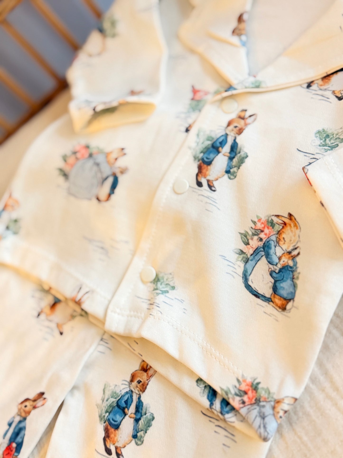 Heirloom Bunny Easter Pajama Set – 2 Piece