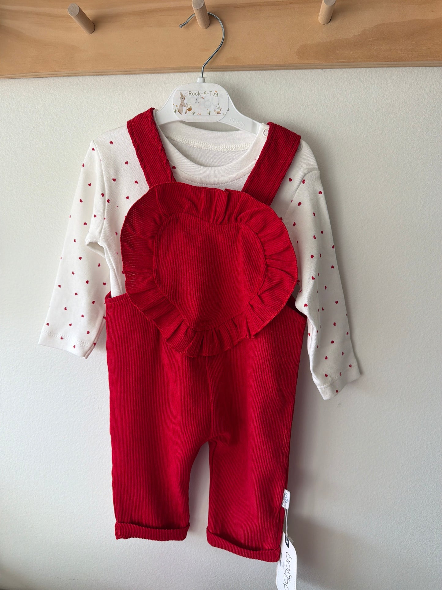 Valentine’s Day Limited Edition – 2-Piece Heart Ruffle Set