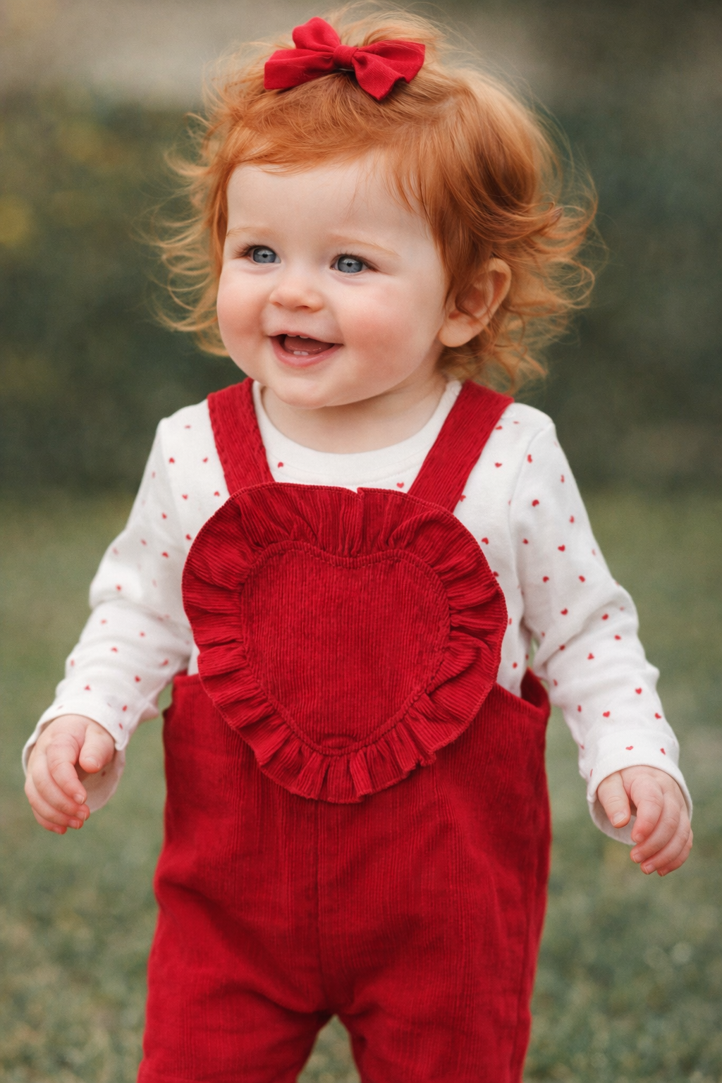 Valentine’s Day Limited Edition – 2-Piece Heart Ruffle Set