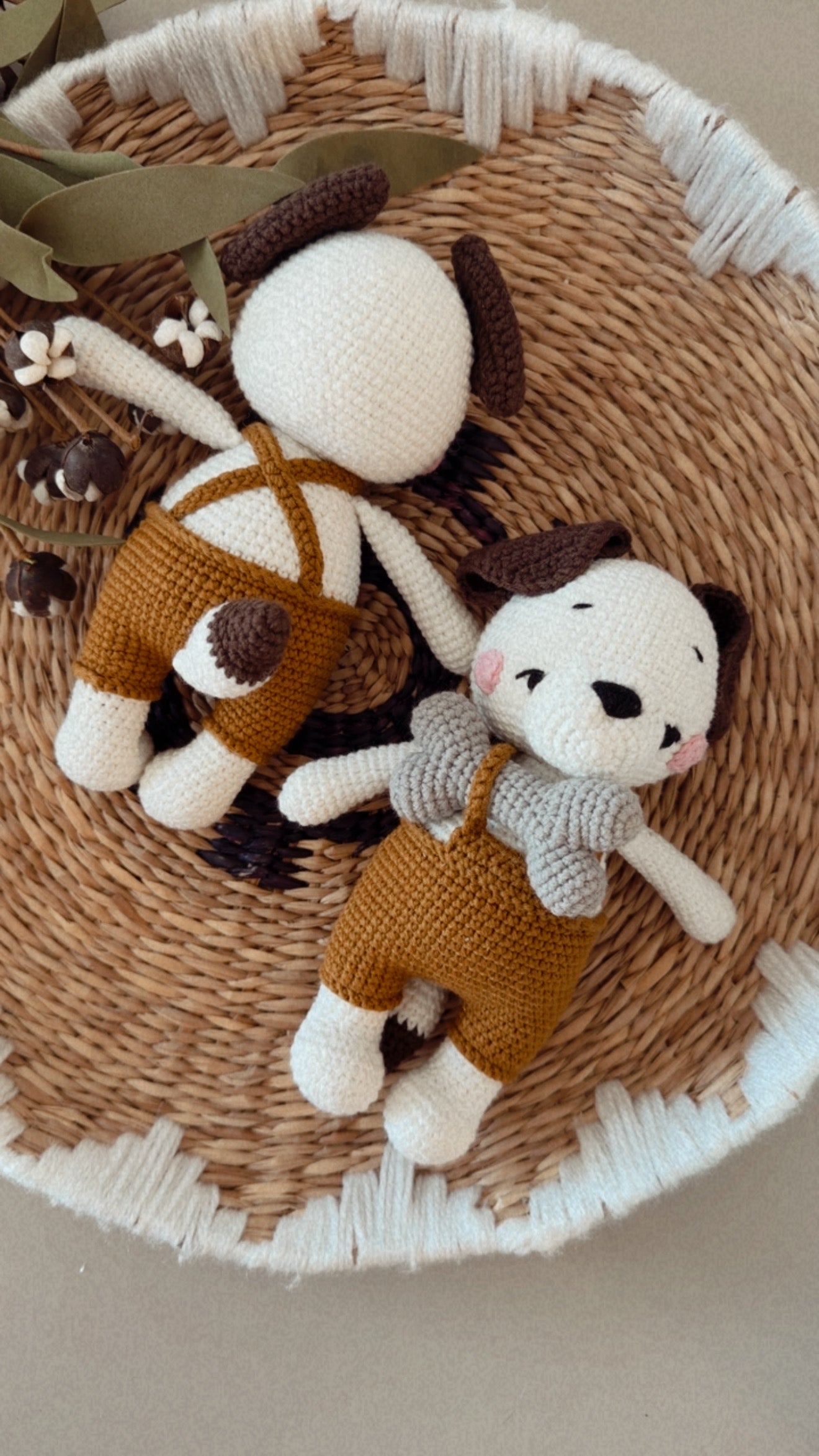 Amigurumi Puppy with Bone