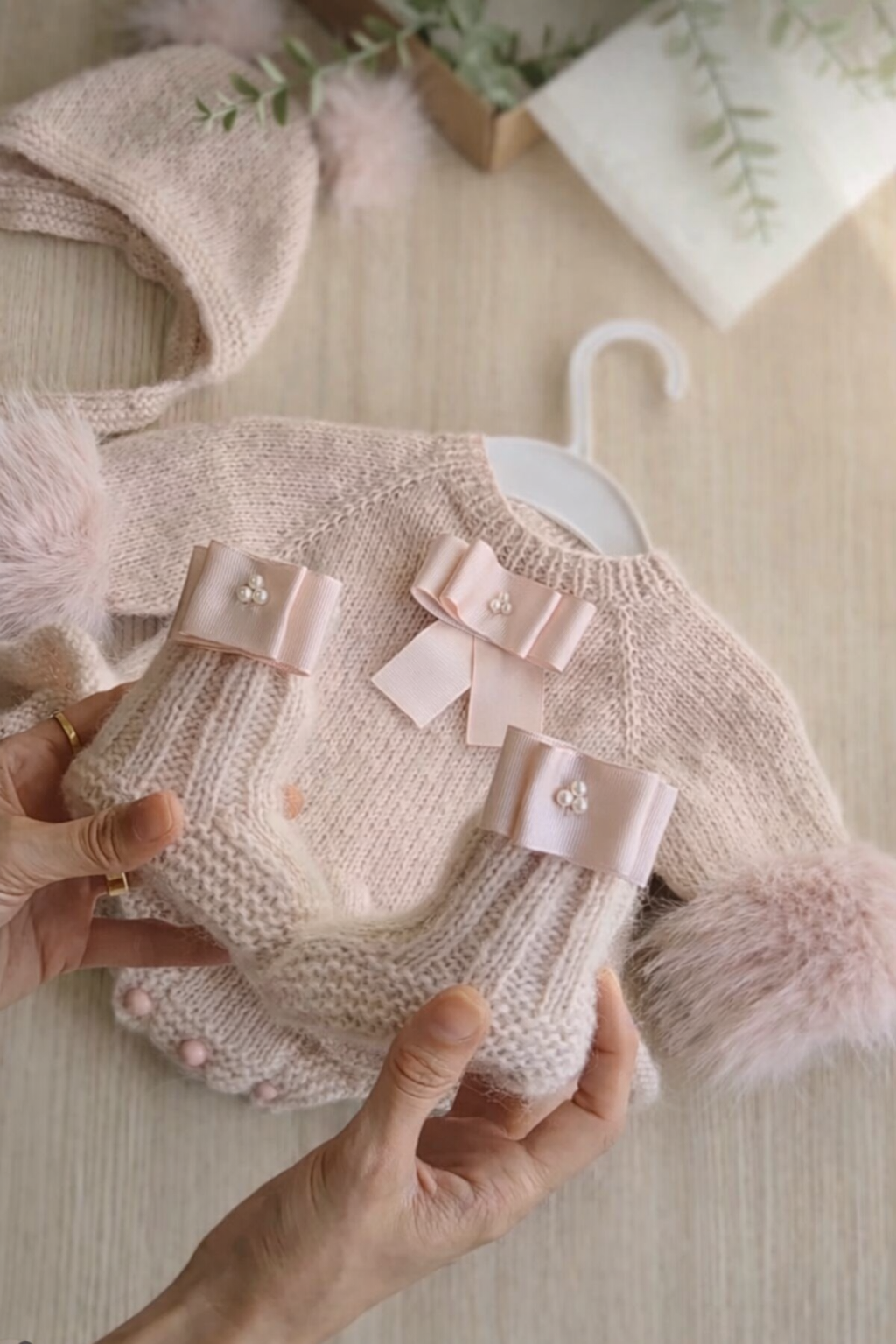 Handknit Parisian Lady Outfit-Alpaca