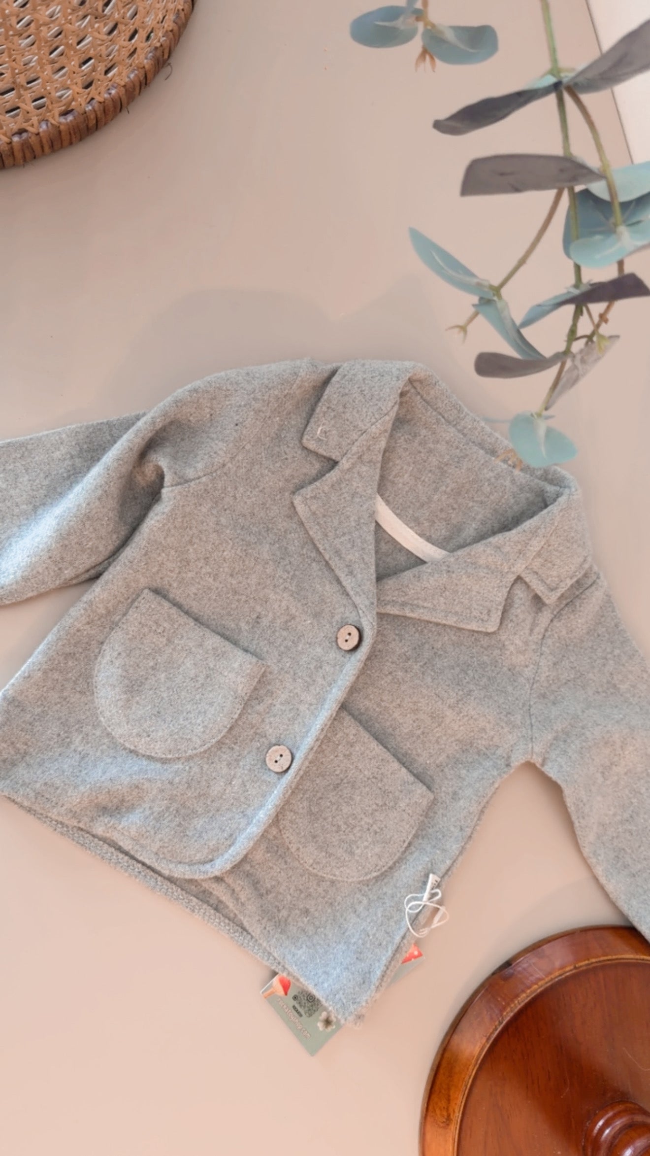 3-Piece Formal Baby Boy Set – Jacket, Top & Pants