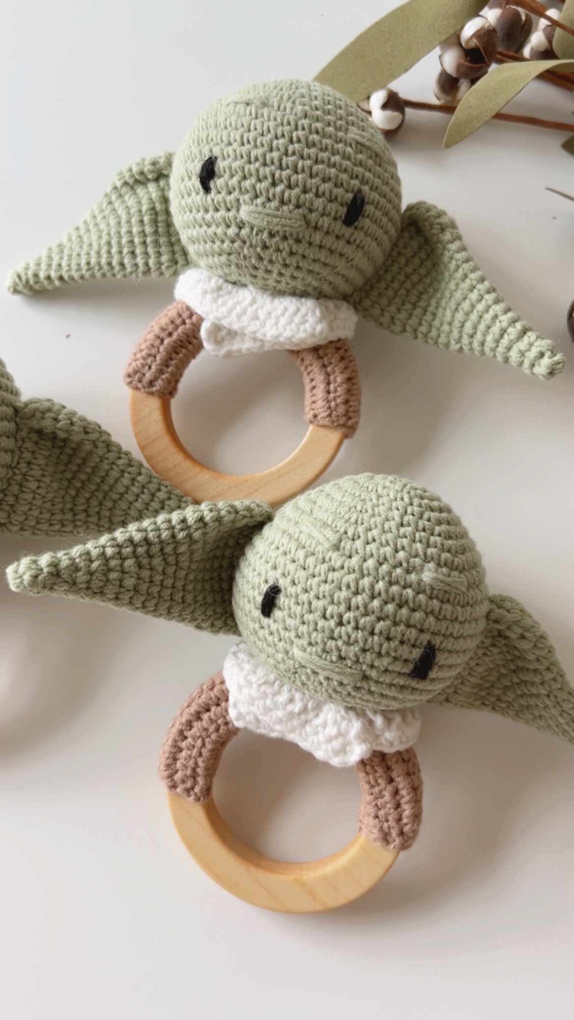 Baby Yoda Rattle Teether