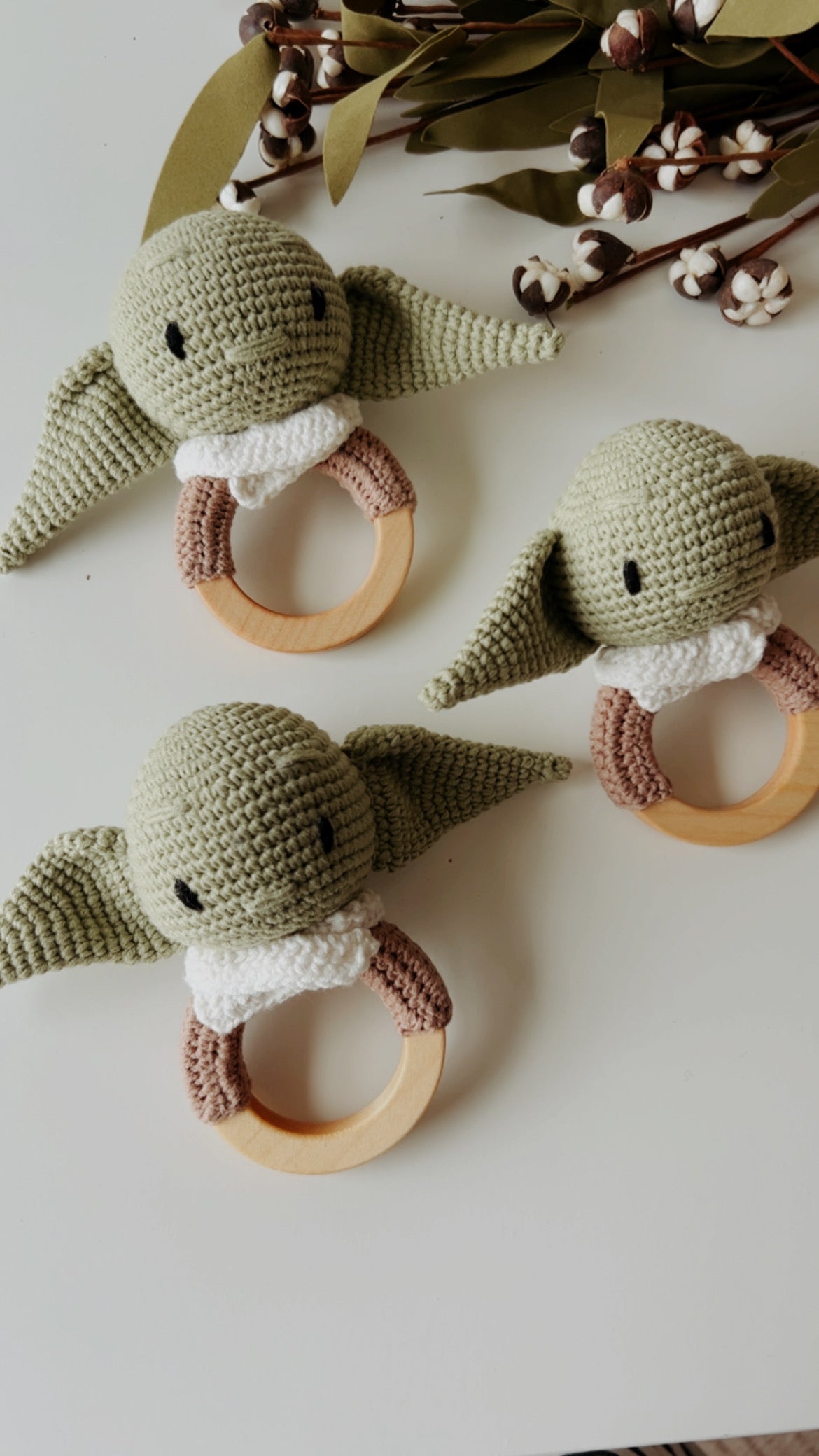 Baby Yoda Rattle Teether