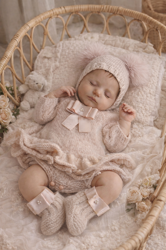 Handknit Parisian Lady Outfit-Alpaca