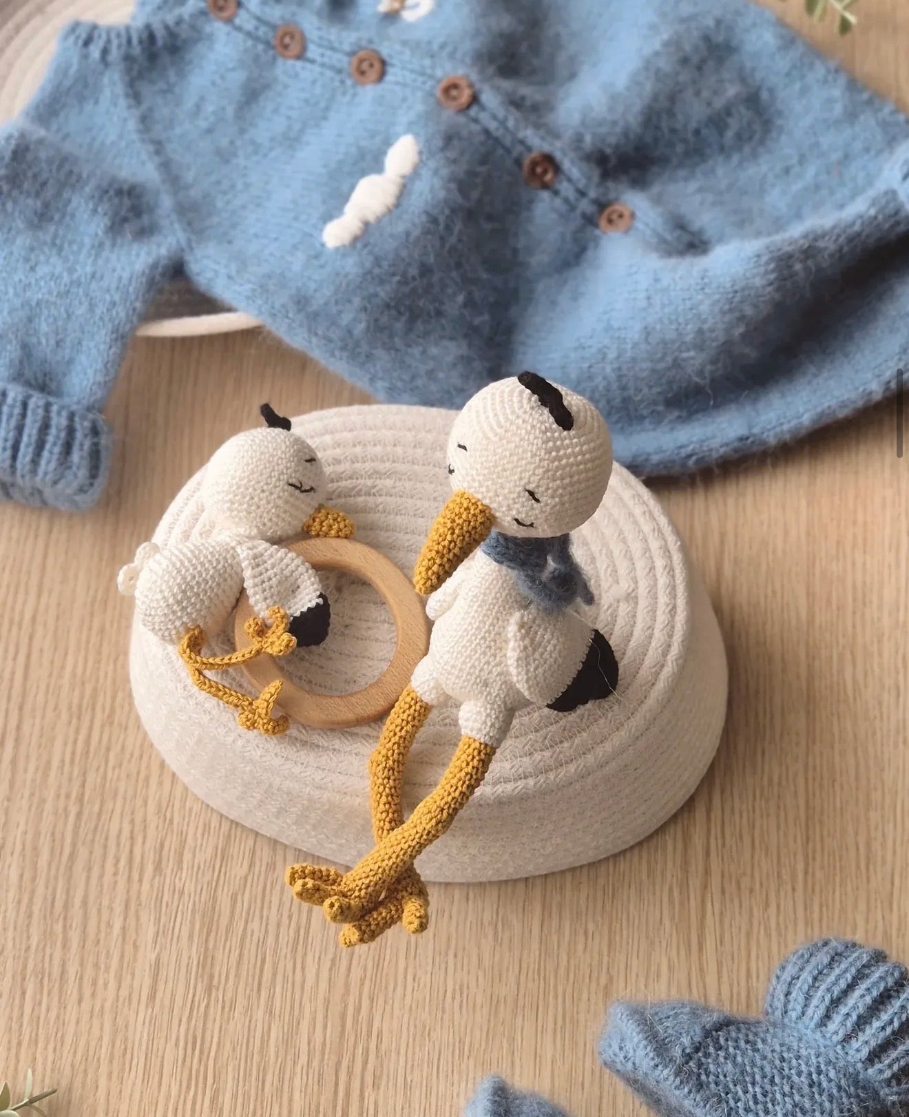 3 Pc Alpaca Heirloom Set- 1 year old