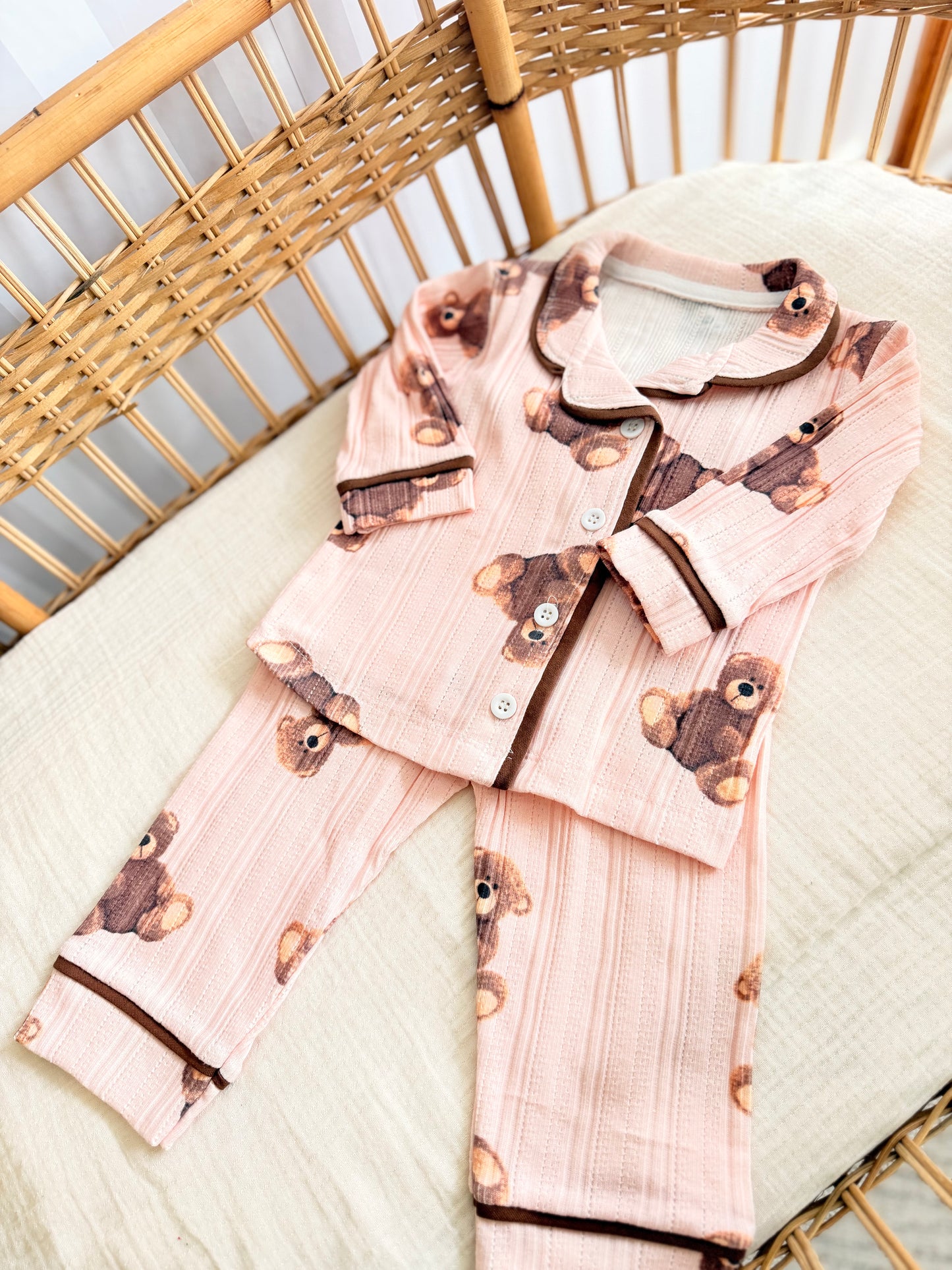 Pink Bear 2 Pc PJ