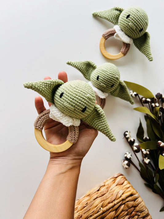 Baby Yoda Rattle Teether