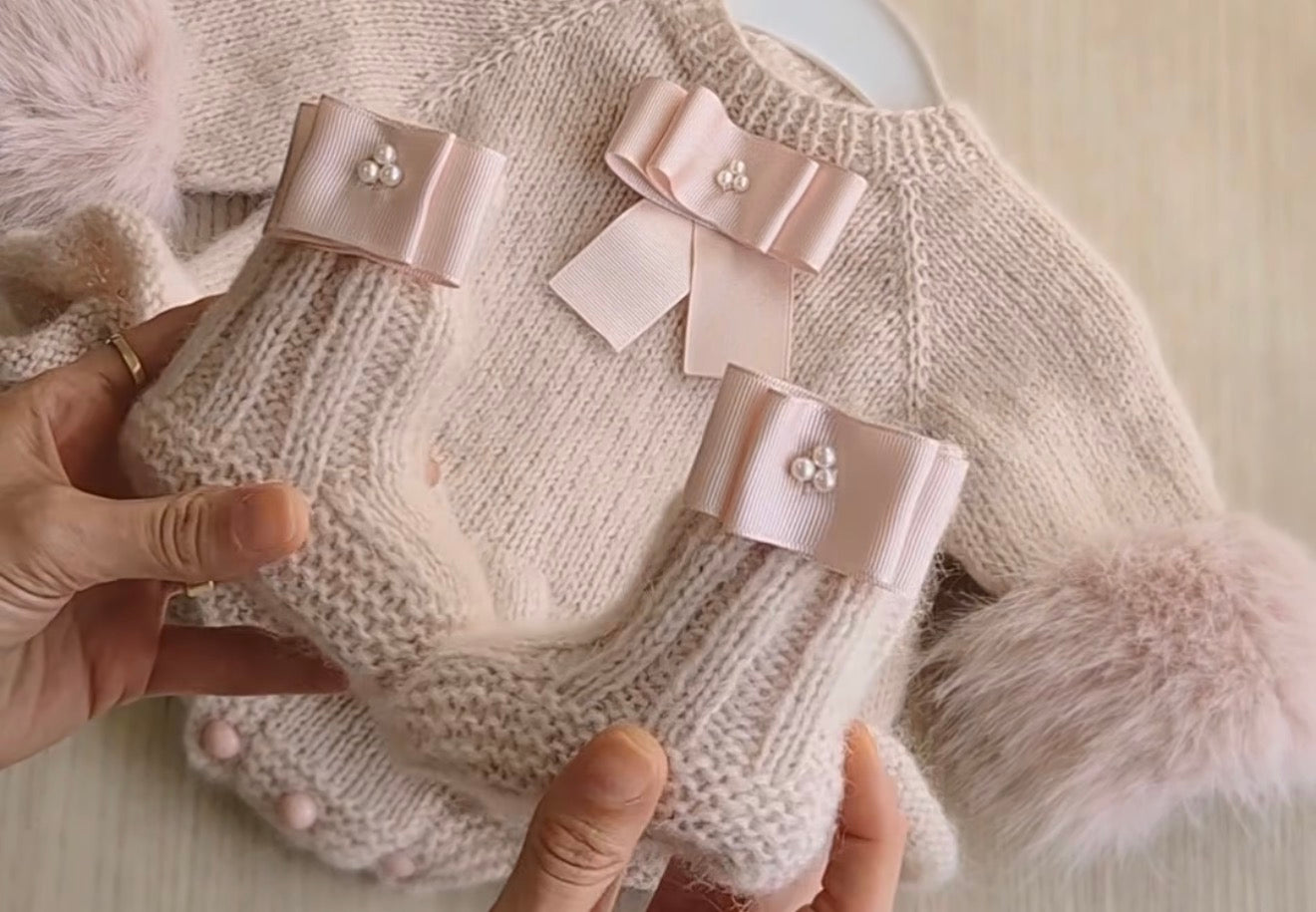 Handknit Parisian Lady Outfit-Alpaca