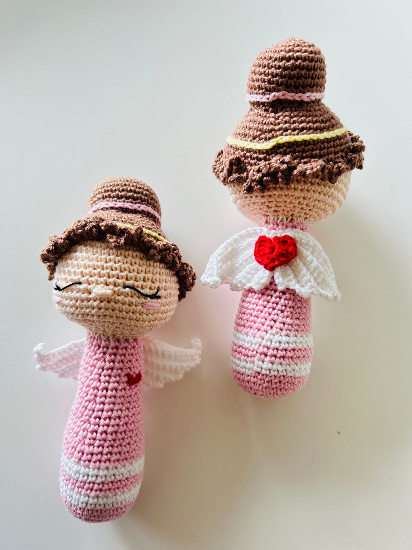 Crochet Angel Rattle