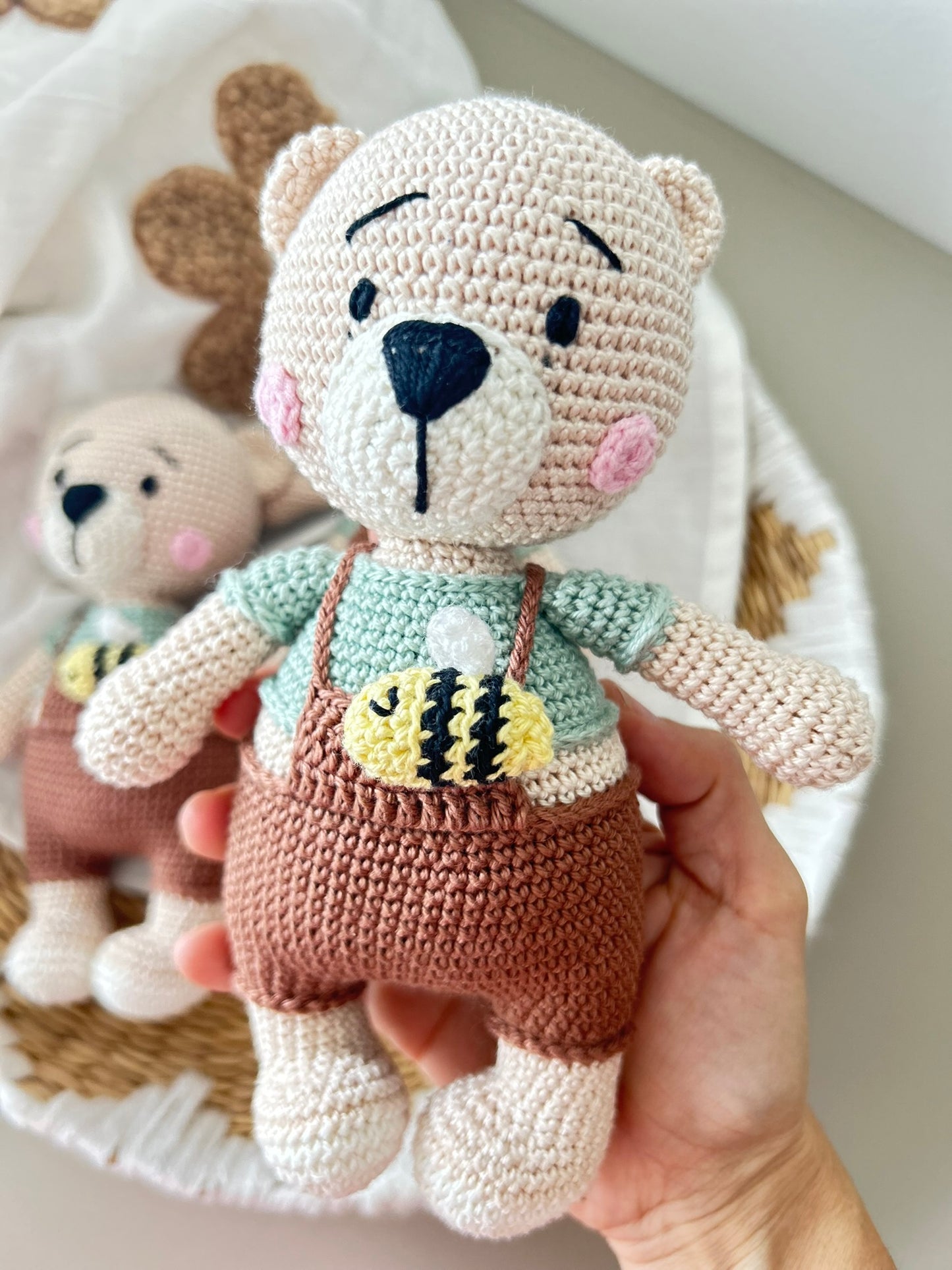 Baby Bear with Bee