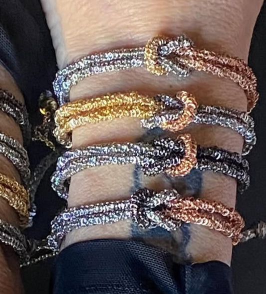 Handmade Bracelet with Raw Chains and Stones-Mom Unique Gift