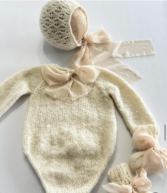 Handknit Cashmere Baby Sets