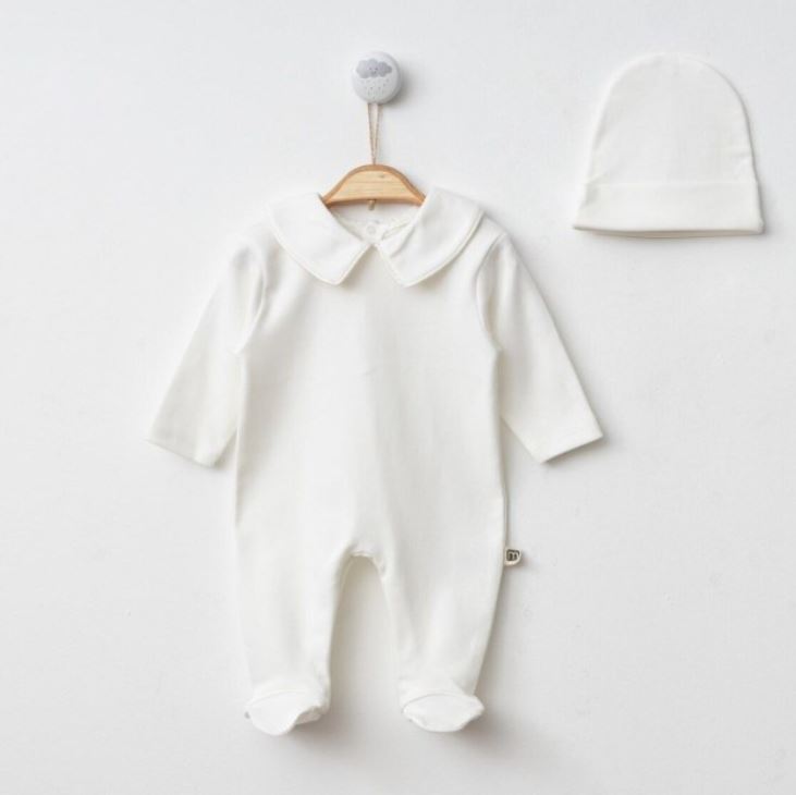 White Footed Baby Body  (2 PC Set)