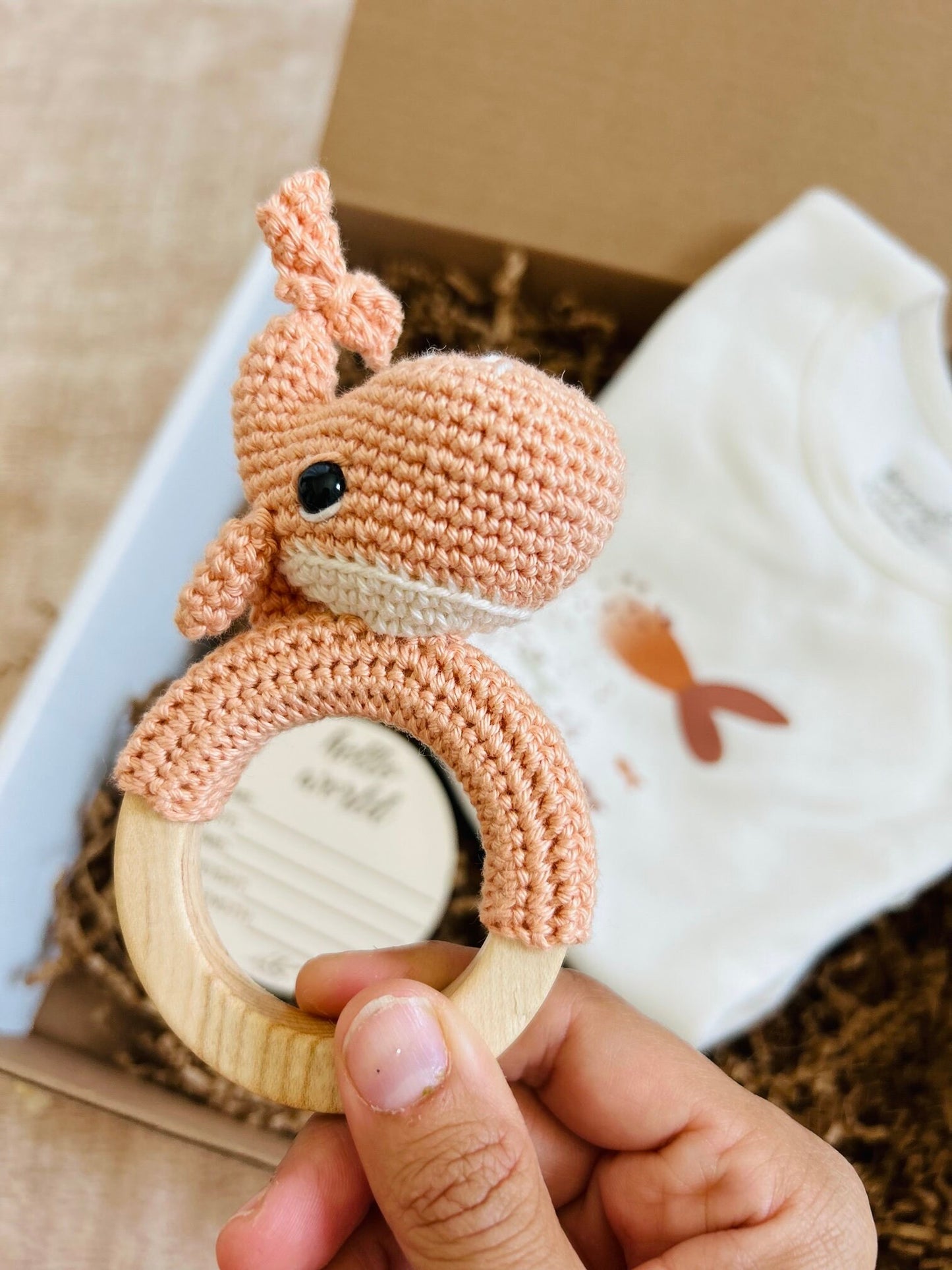 Gender Neutral Baby Shower Gift, Handmade Gift For Baby 18-24 M