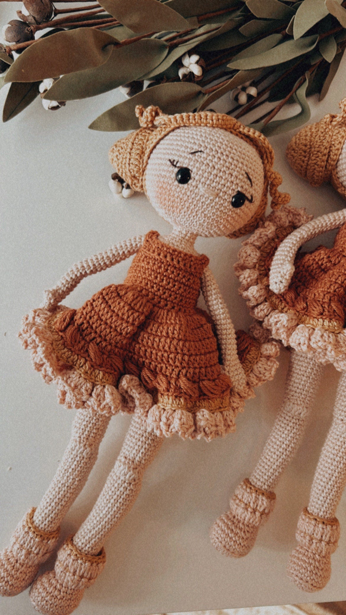 Gift for Kids, Amigurumi Doll, Gender Neutral Doll, Bohemian Toy